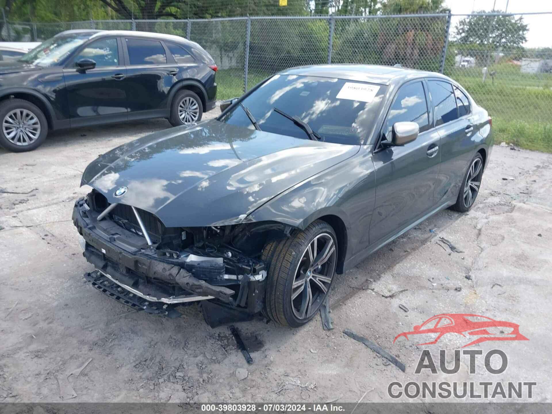 BMW 3 SERIES 2020 - WBA5U7C05LFJ51297