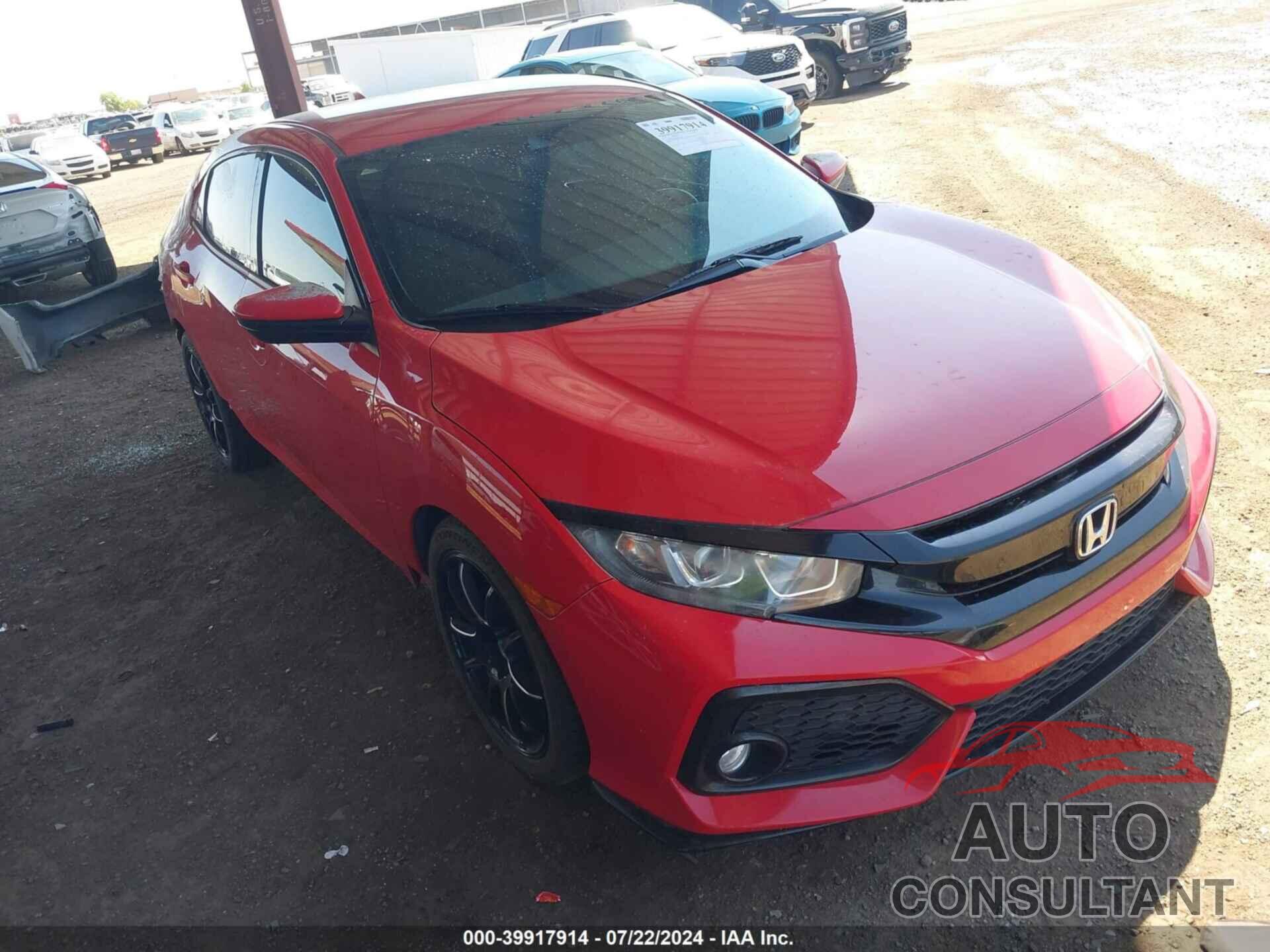 HONDA CIVIC 2019 - SHHFK7H4XKU203873