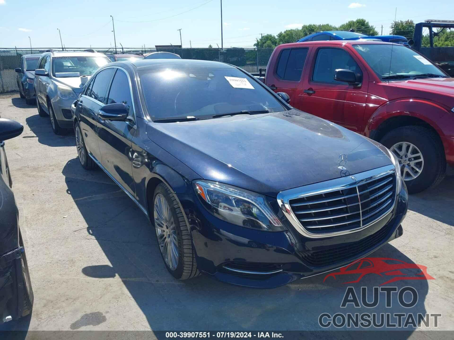 MERCEDES-BENZ S 550 2016 - WDDUG8FB9GA233261