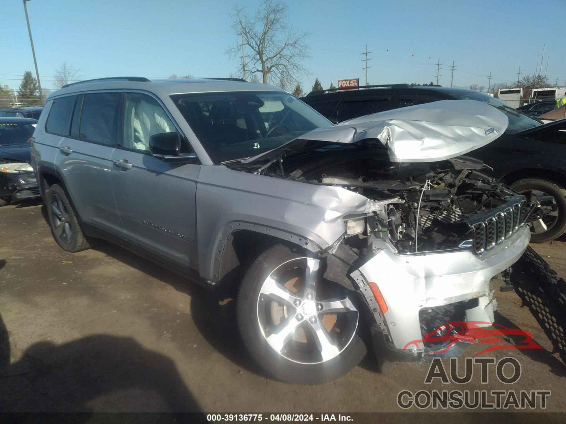 JEEP GRAND CHEROKEE L 2022 - 1C4RJKBG3N8538839