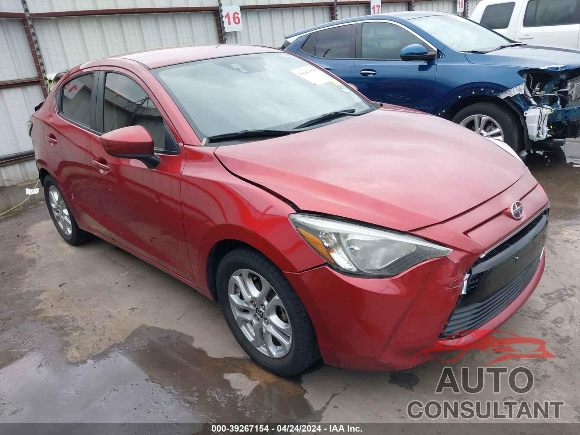 TOYOTA SCION IA 2016 - 3MYDLBZV1GY137582
