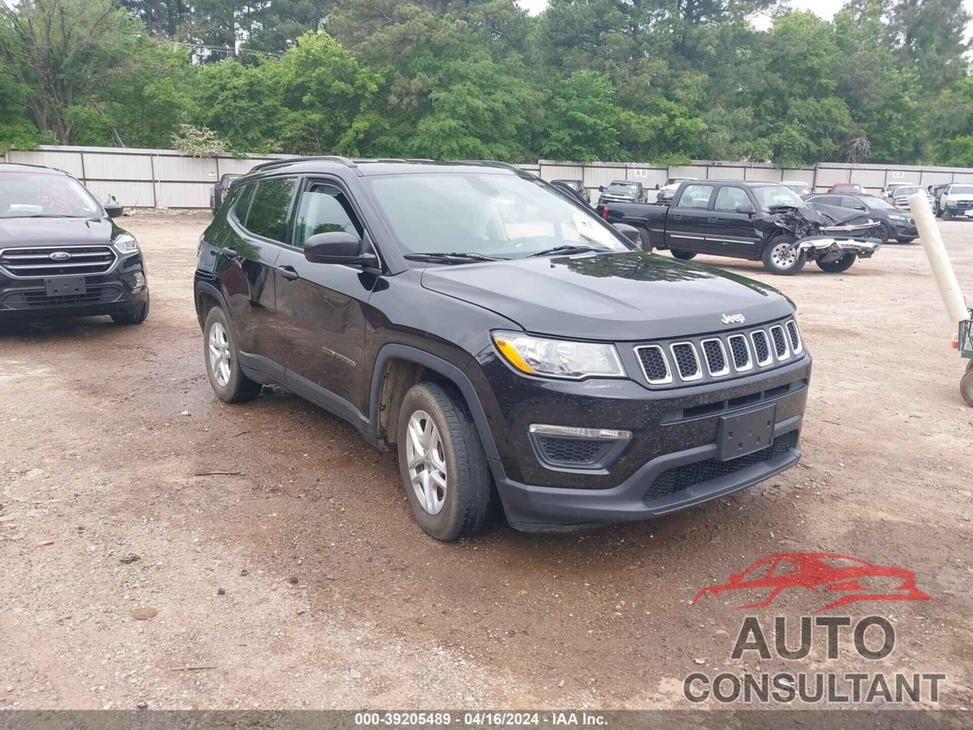 JEEP NEW COMPASS 2017 - 3C4NJCAB4HT652137