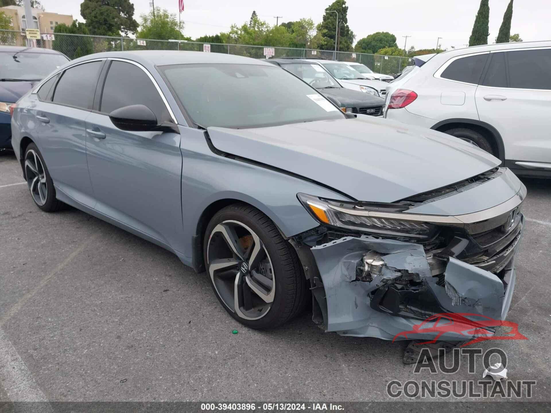 HONDA ACCORD 2021 - 1HGCV1F33MA018340