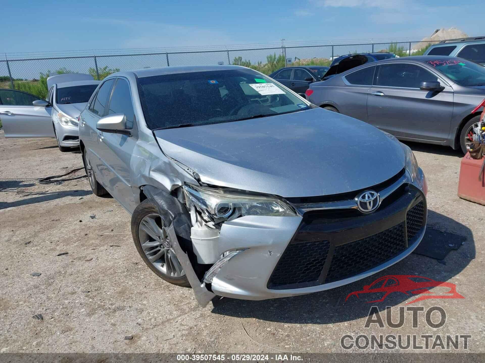 TOYOTA CAMRY 2017 - 4T1BF1FK8HU407408