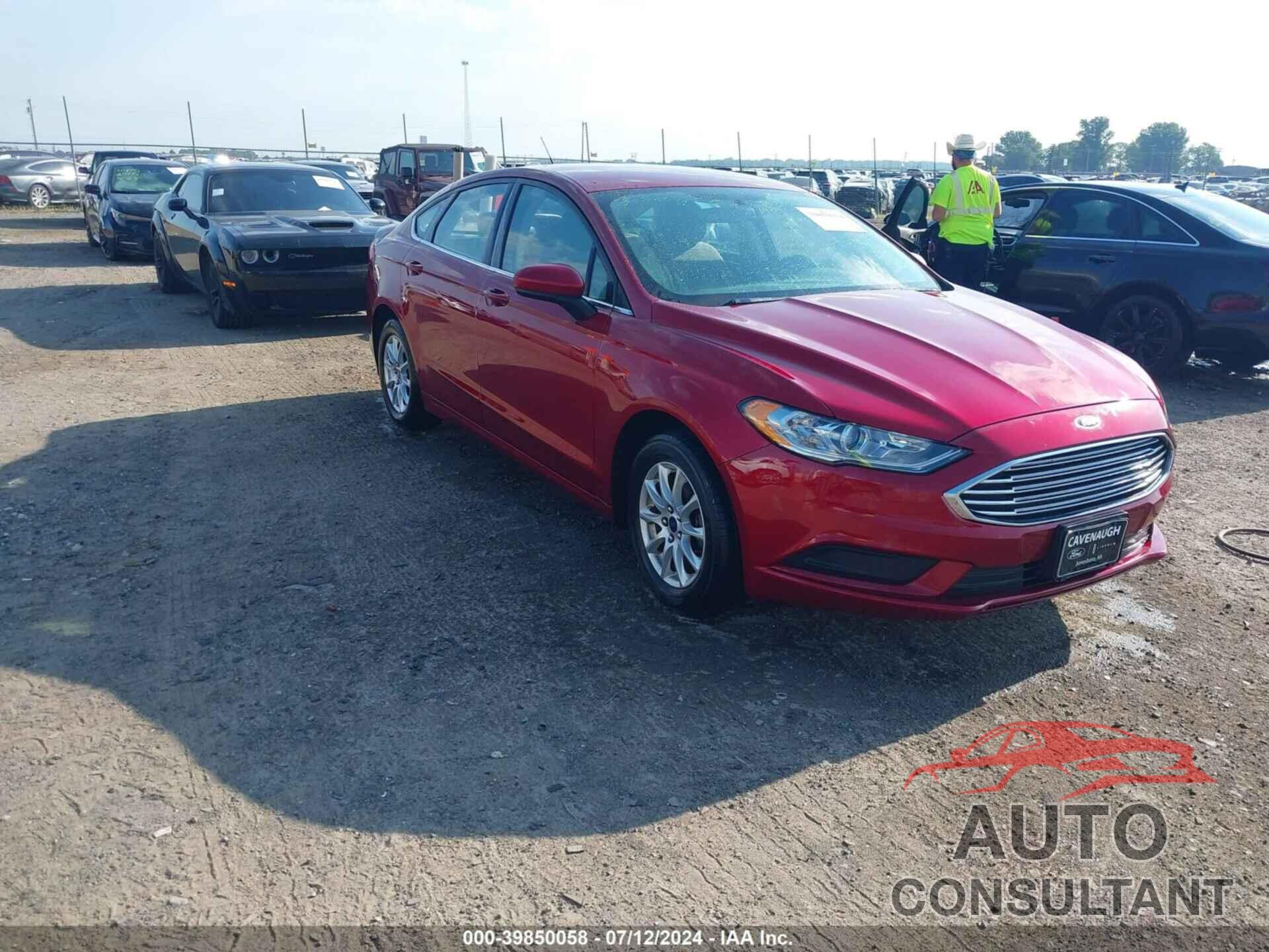 FORD FUSION 2017 - 3FA6P0G74HR162255