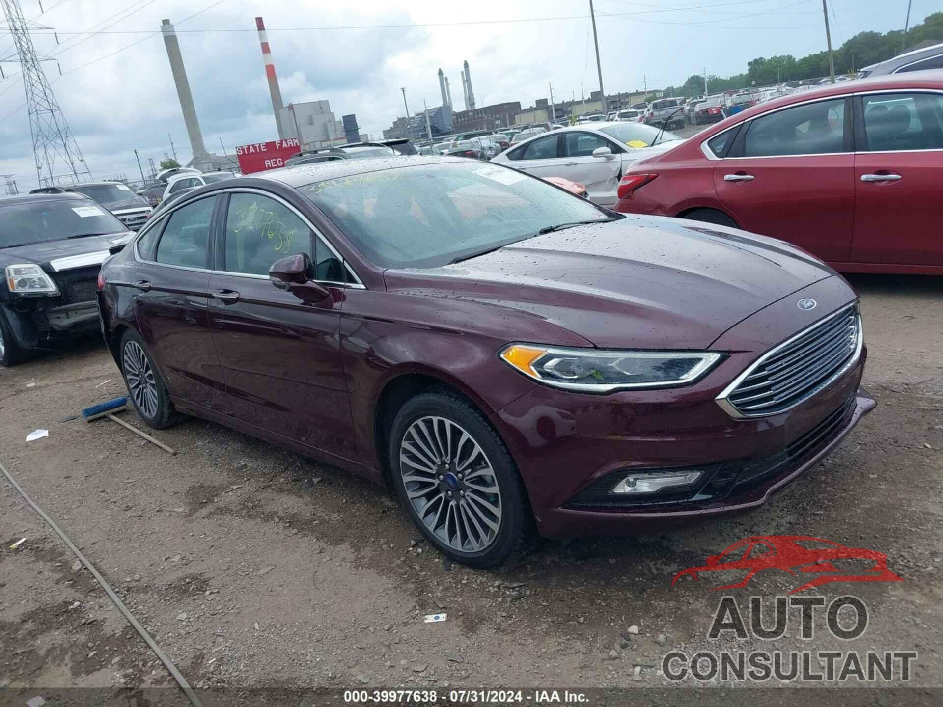 FORD FUSION 2017 - 3FA6P0K97HR156555