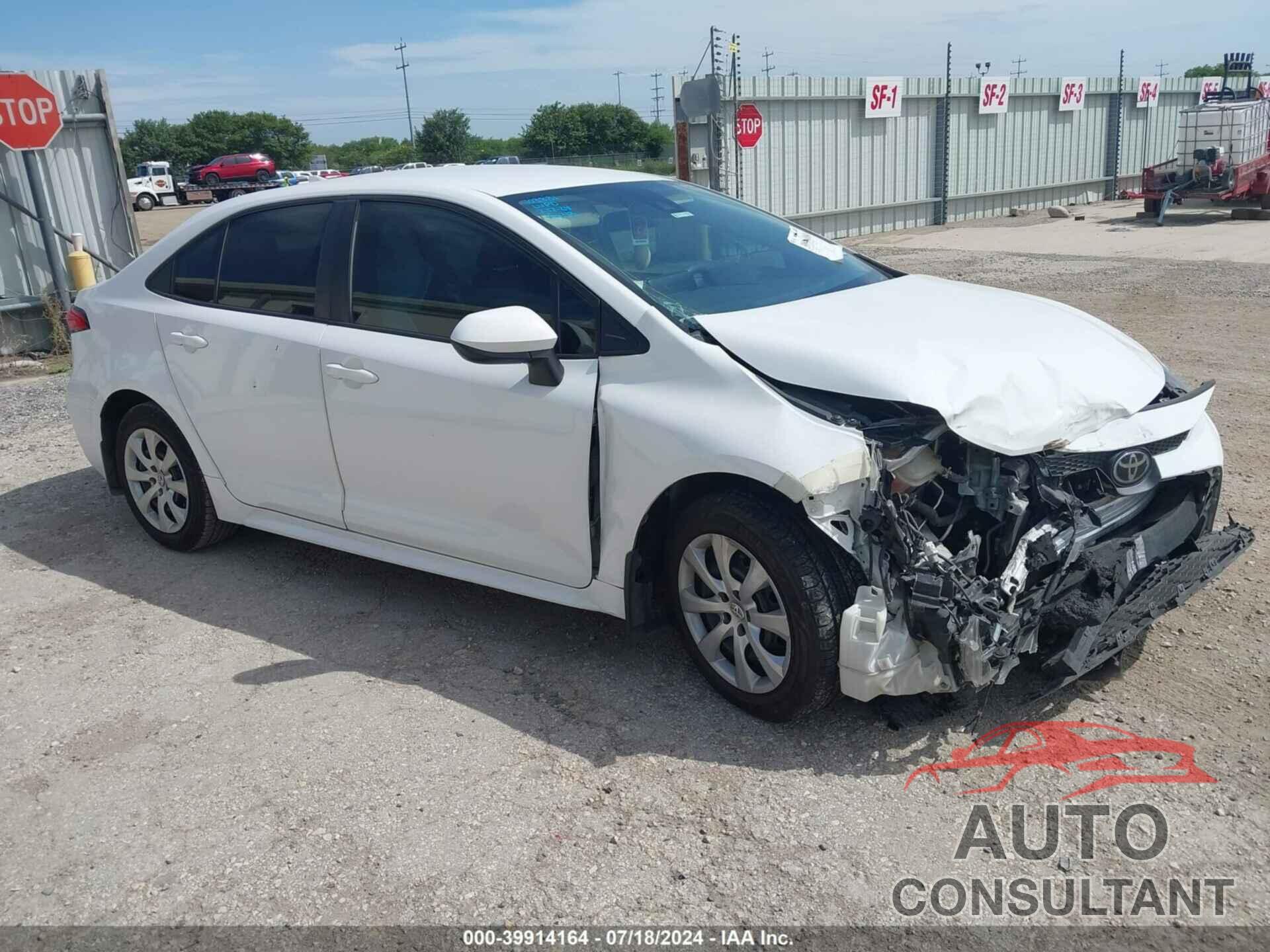 TOYOTA COROLLA 2020 - 5YFEPRAEXLP092096