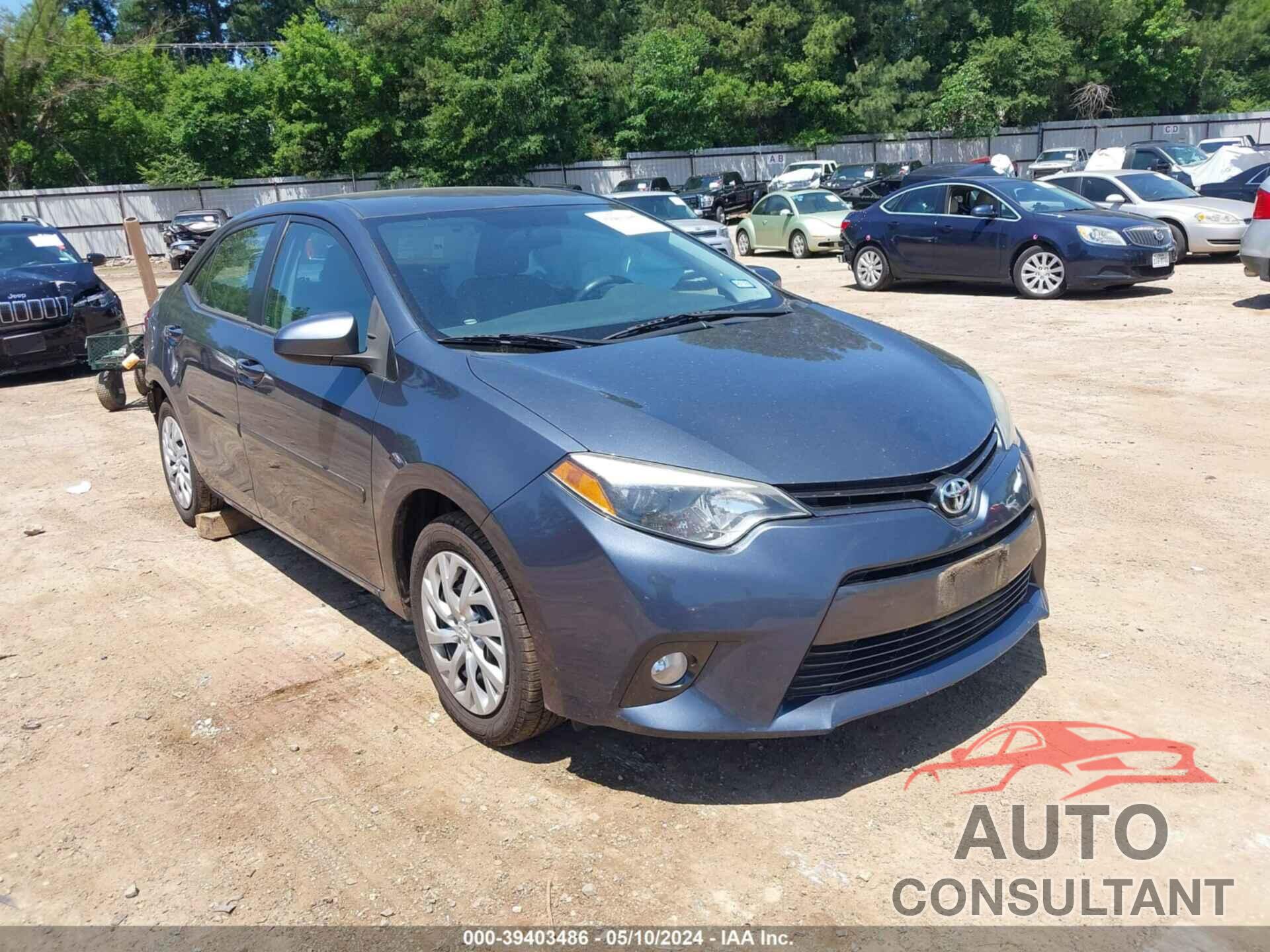 TOYOTA COROLLA 2016 - 5YFBURHE0GP448739
