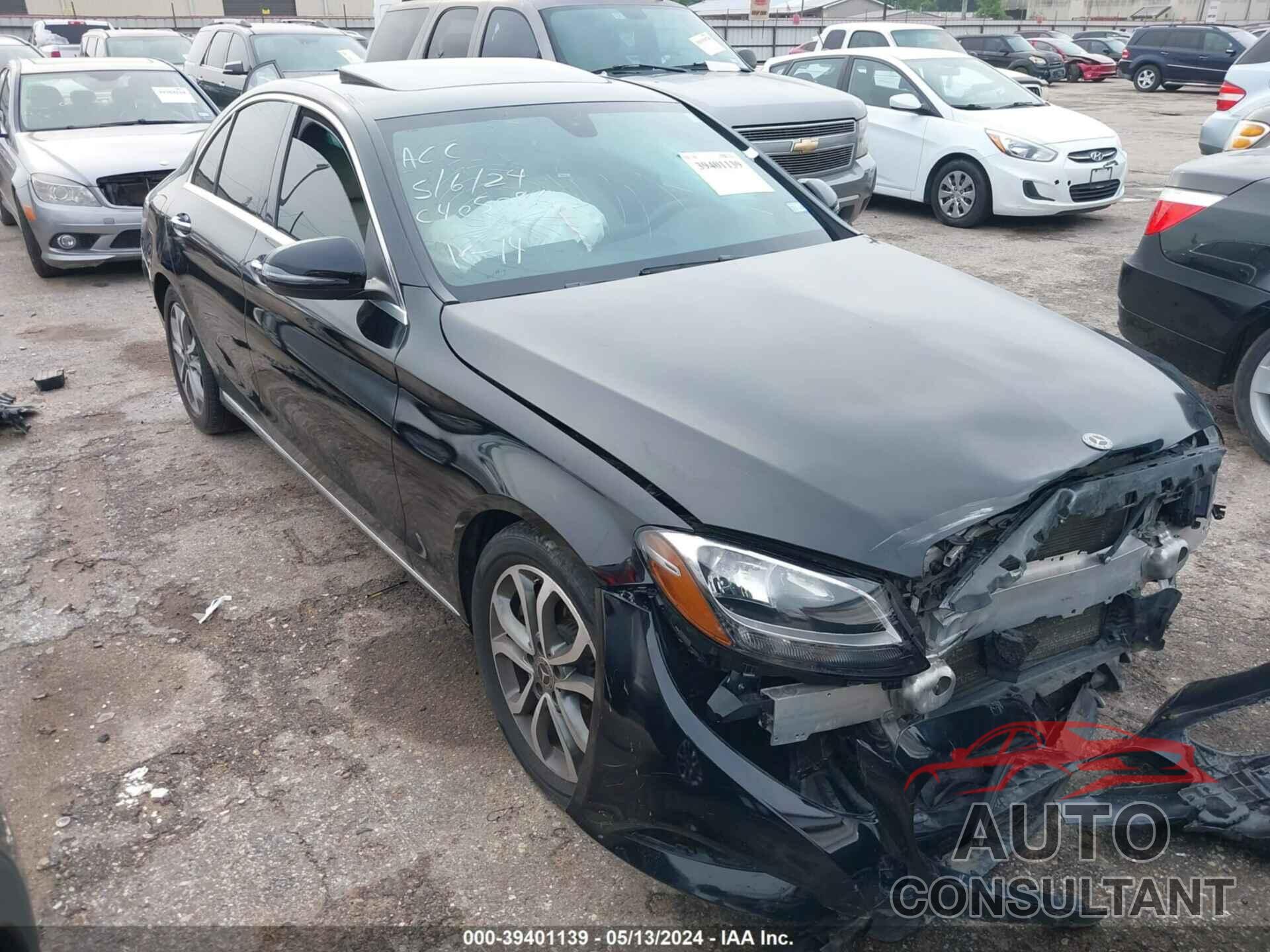 MERCEDES-BENZ C 2018 - 55SWF4JB7JU258923