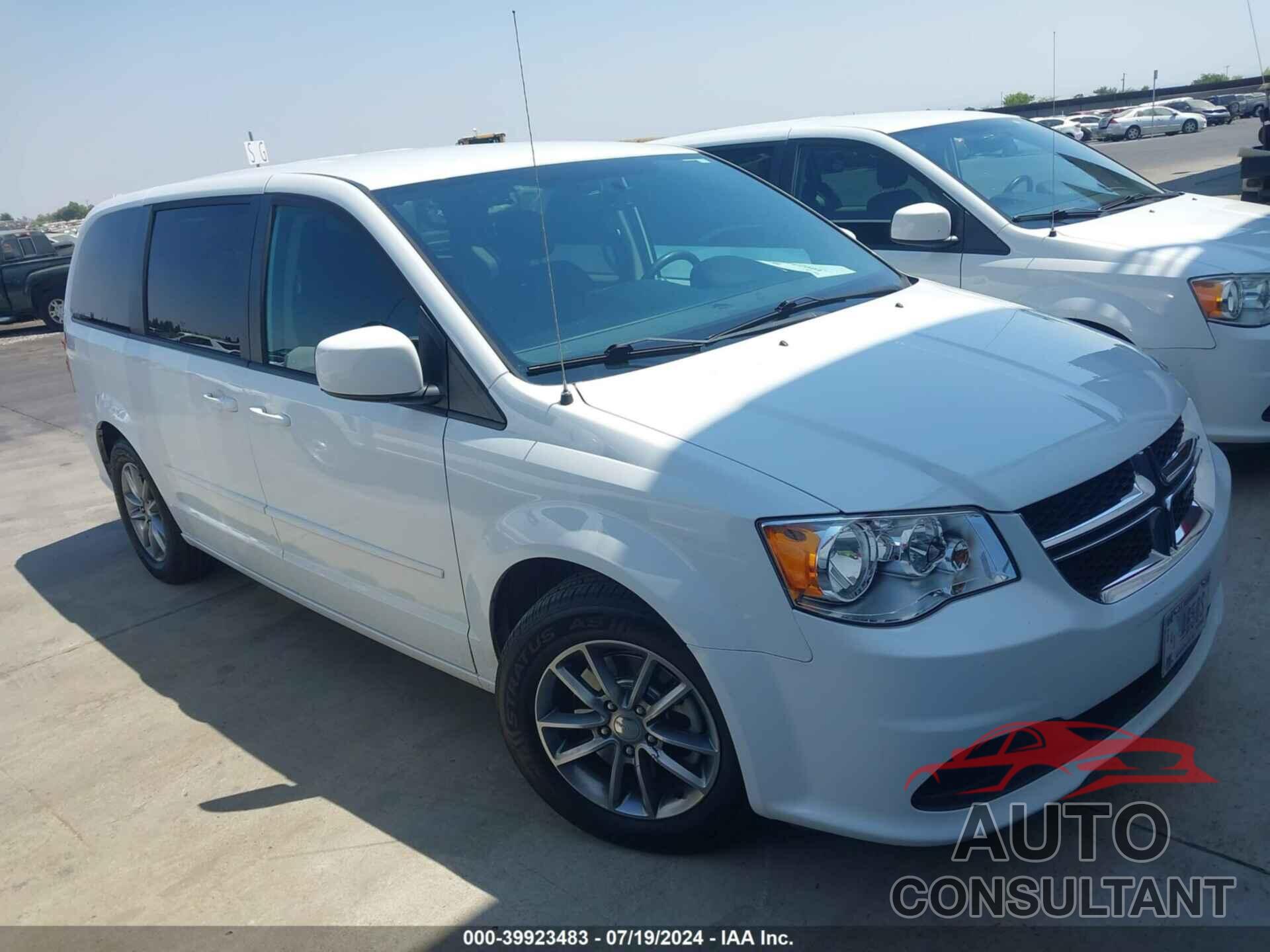 DODGE GRAND CARAVAN 2016 - 2C4RDGBG0GR383887