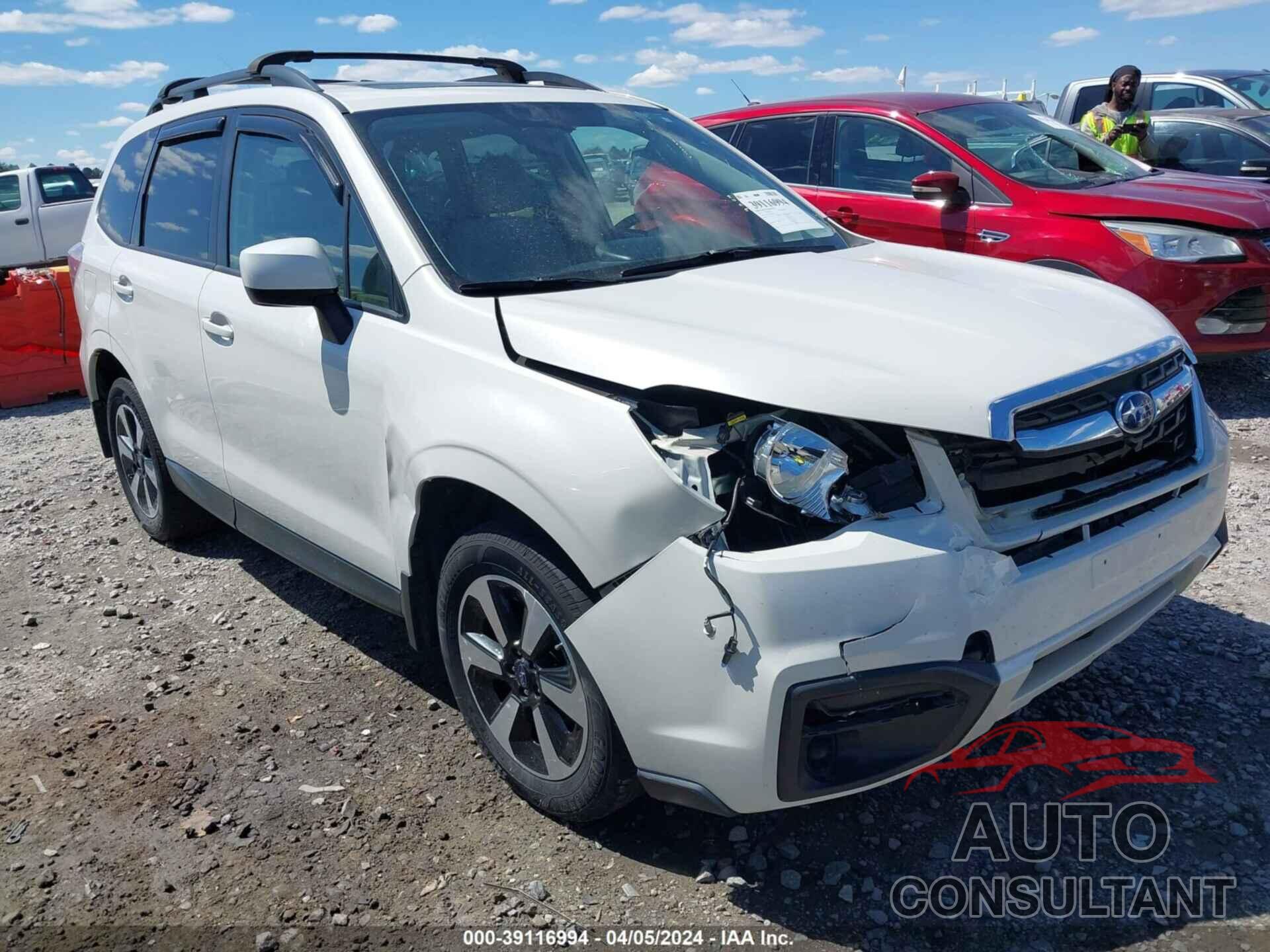 SUBARU FORESTER 2017 - JF2SJAEC5HH502290