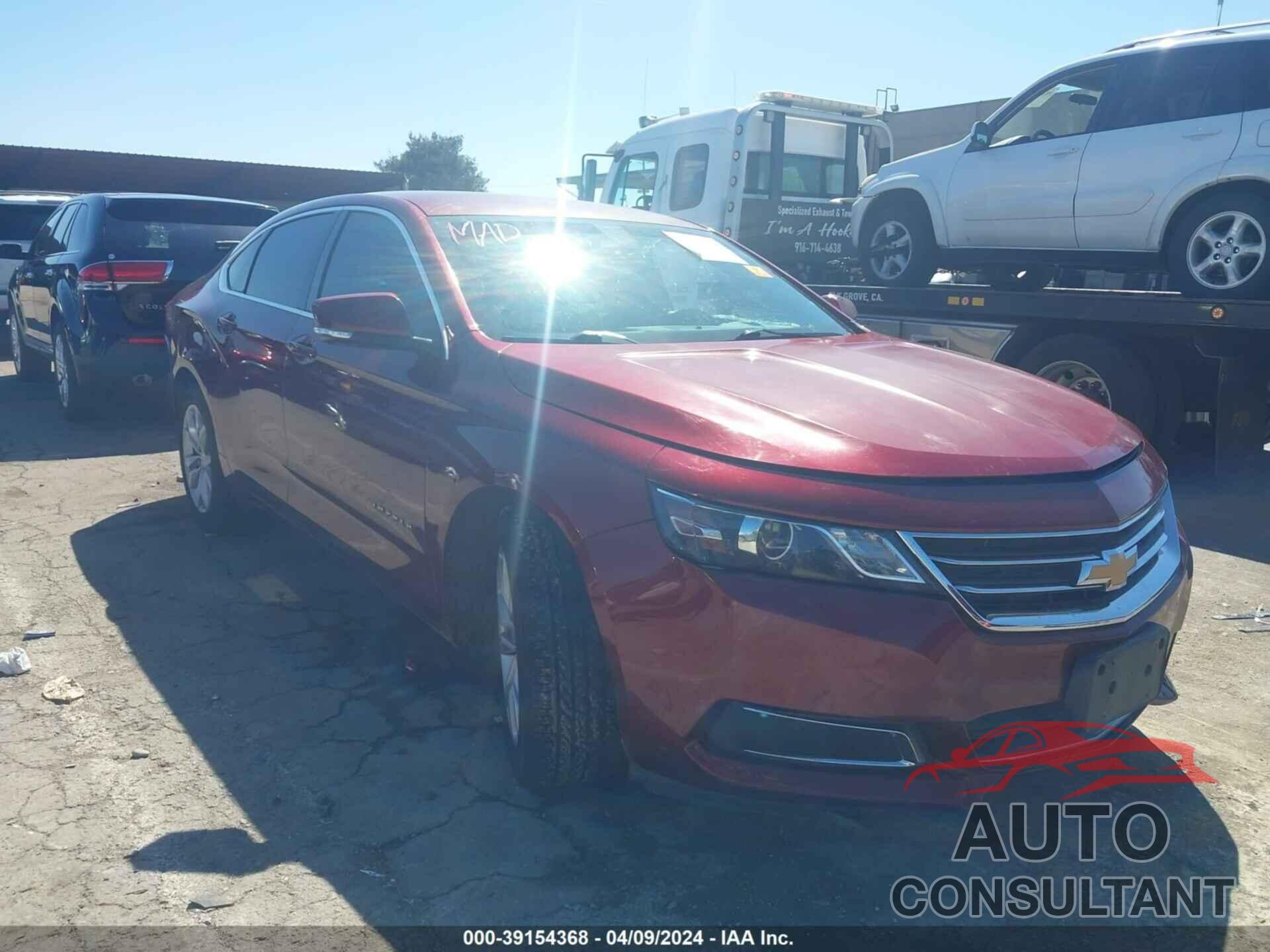 CHEVROLET IMPALA 2016 - 1G1105SA5GU154545