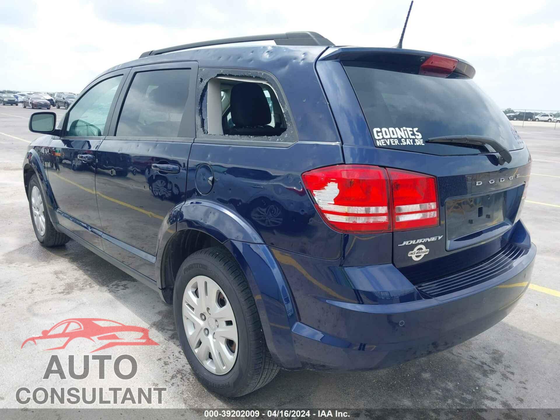 DODGE JOURNEY 2020 - 3C4PDCAB0LT279560