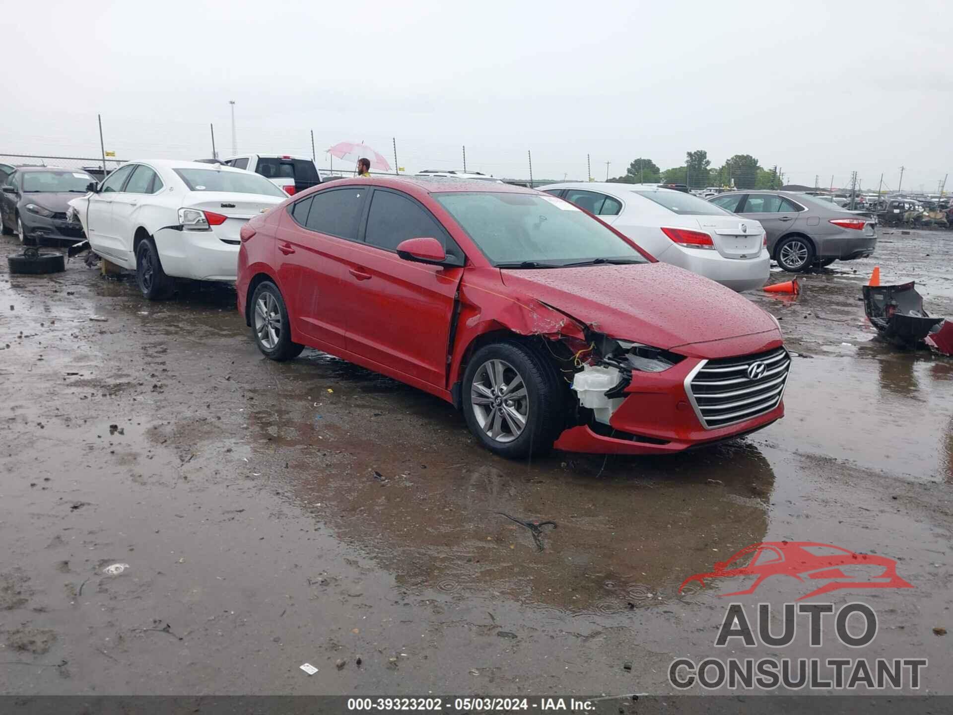 HYUNDAI ELANTRA 2017 - KMHD84LF0HU357079