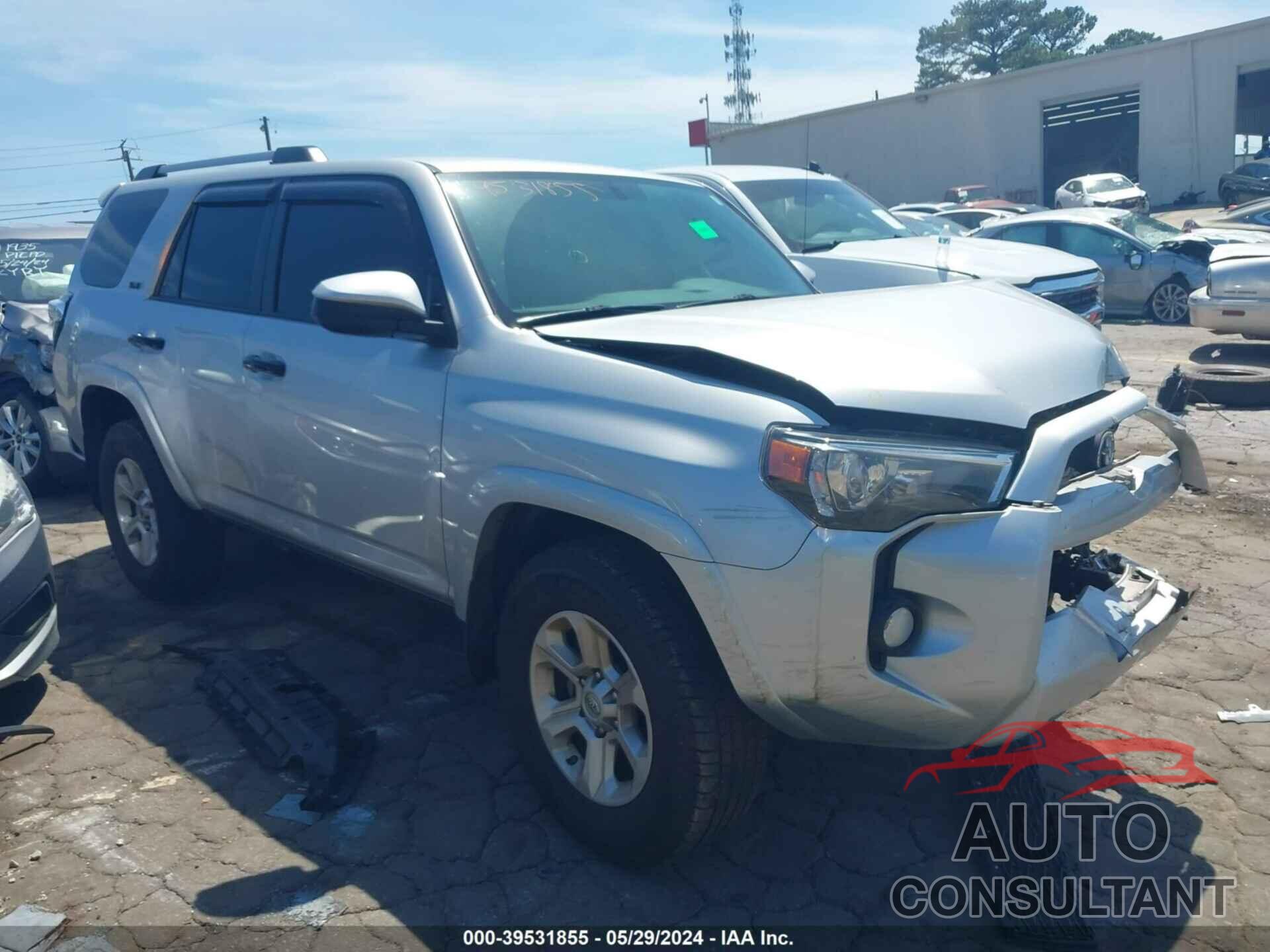 TOYOTA 4RUNNER 2019 - JTEZU5JR5K5202369