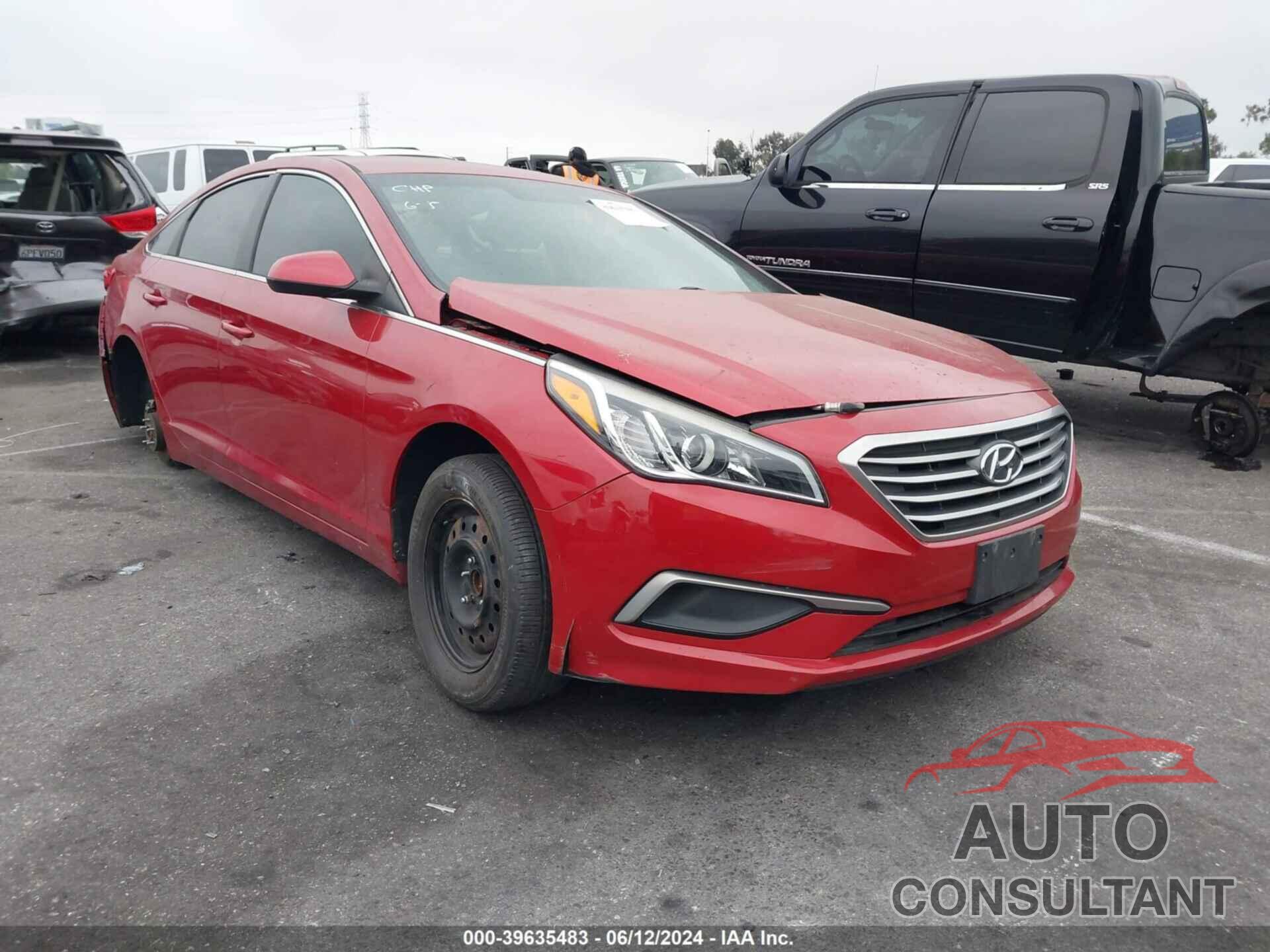 HYUNDAI SONATA 2017 - 5NPE24AF7HH496441