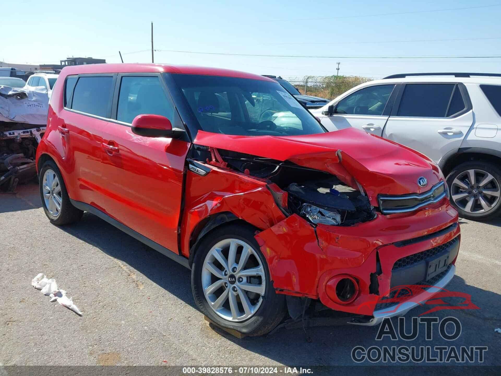 KIA SOUL 2018 - KNDJP3A51J7529364