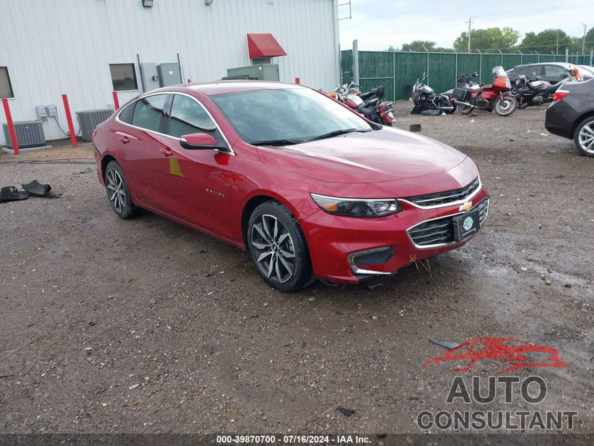 CHEVROLET MALIBU 2018 - 1G1ZD5ST7JF285092
