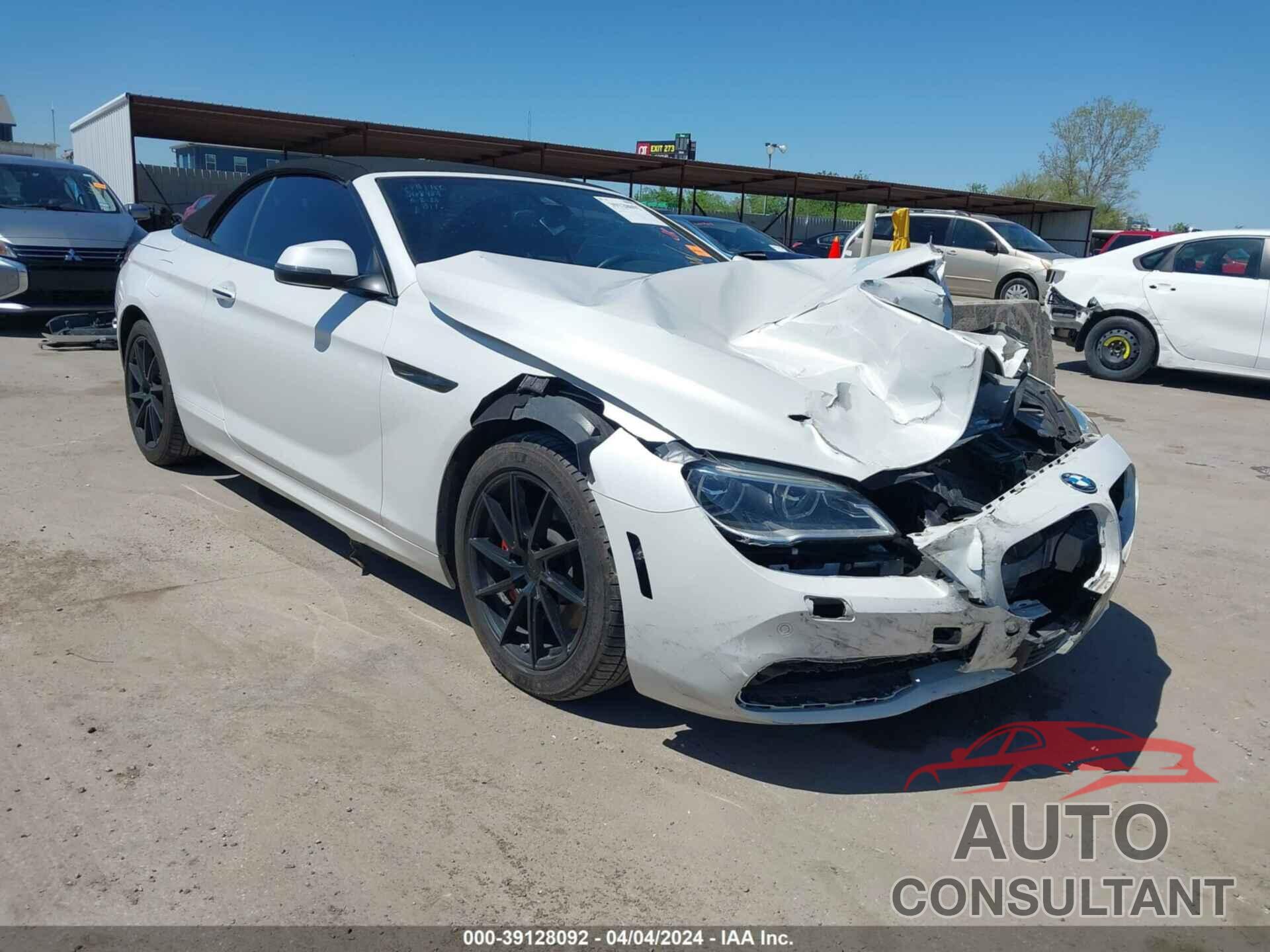 BMW 640I 2018 - WBA6F1C5XJGT83909