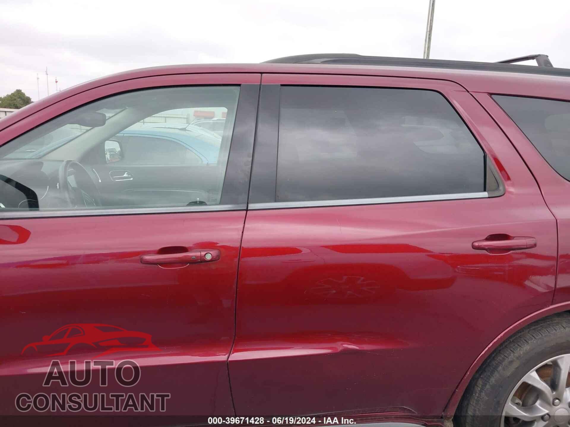 DODGE DURANGO 2017 - 1C4RDHAG1HC747784