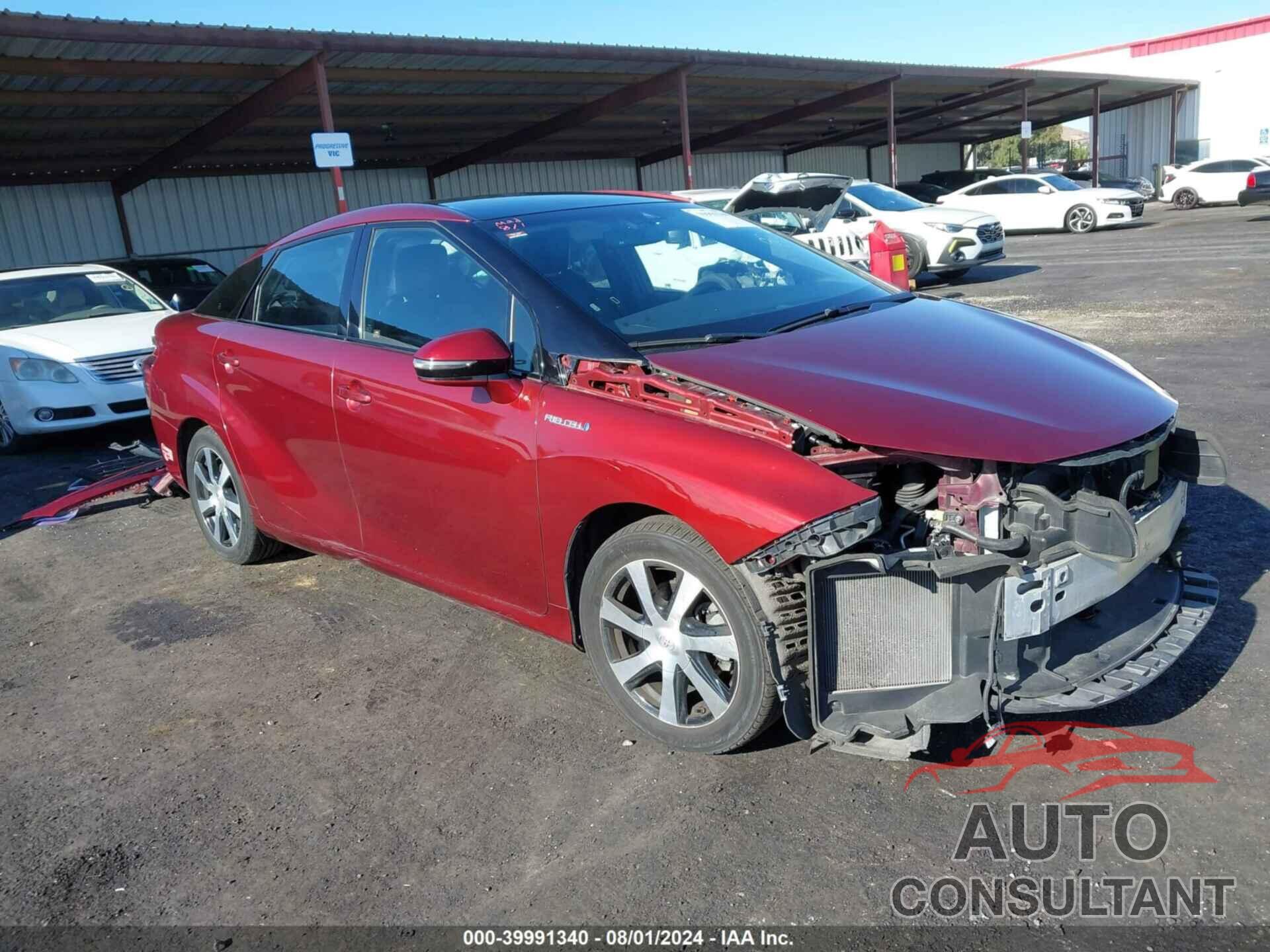 TOYOTA MIRAI 2018 - JTDBVRBD9JA005207