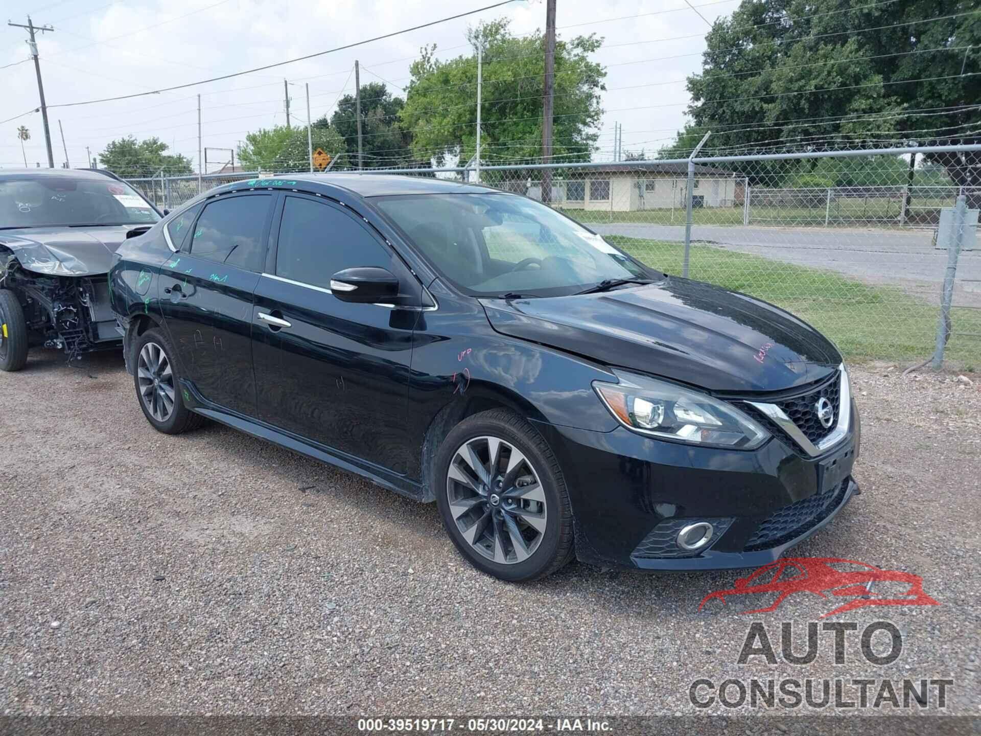 NISSAN SENTRA 2019 - 3N1AB7AP2KY437111