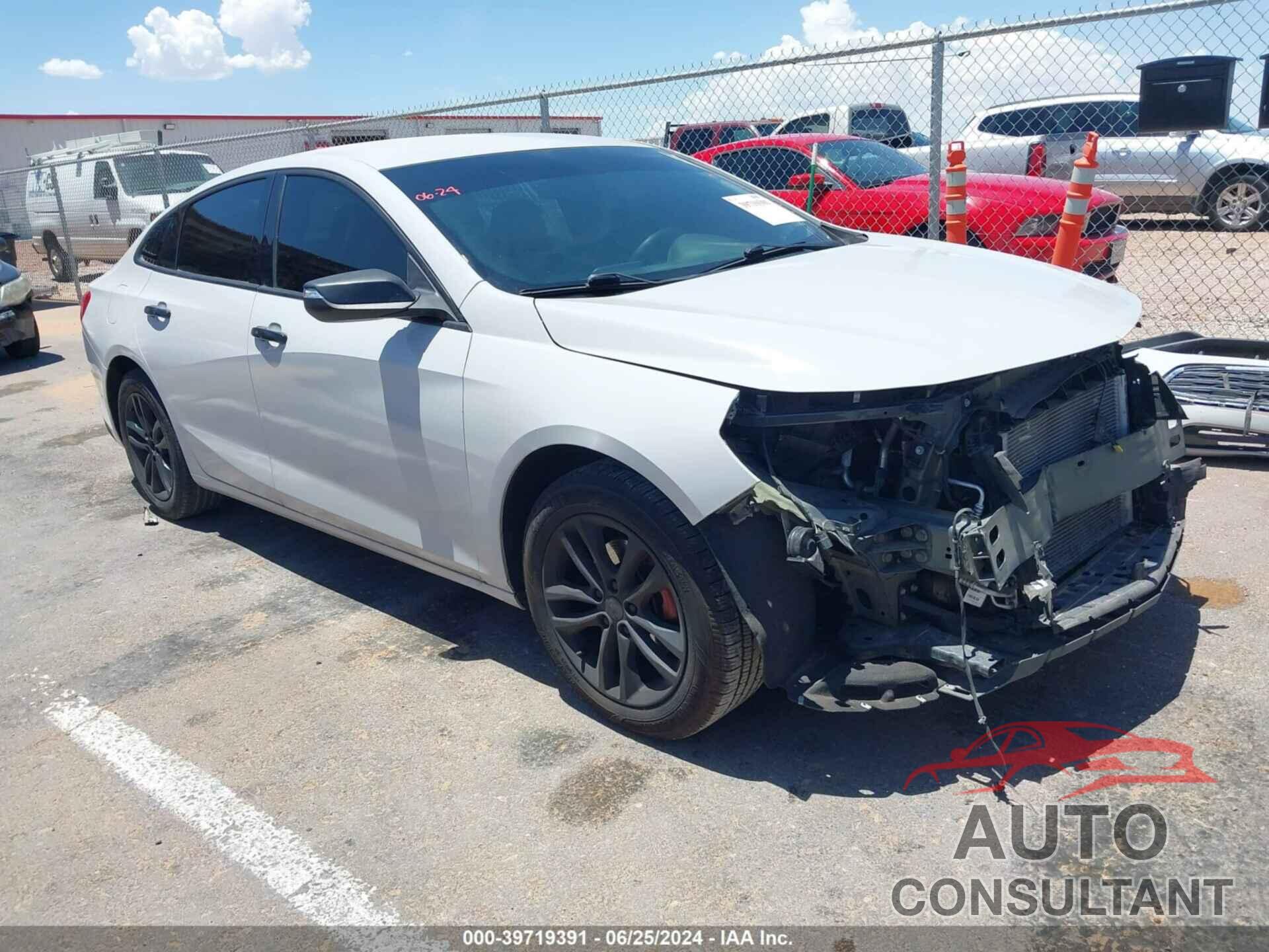 CHEVROLET MALIBU 2017 - 1G1ZE5STXHF206411