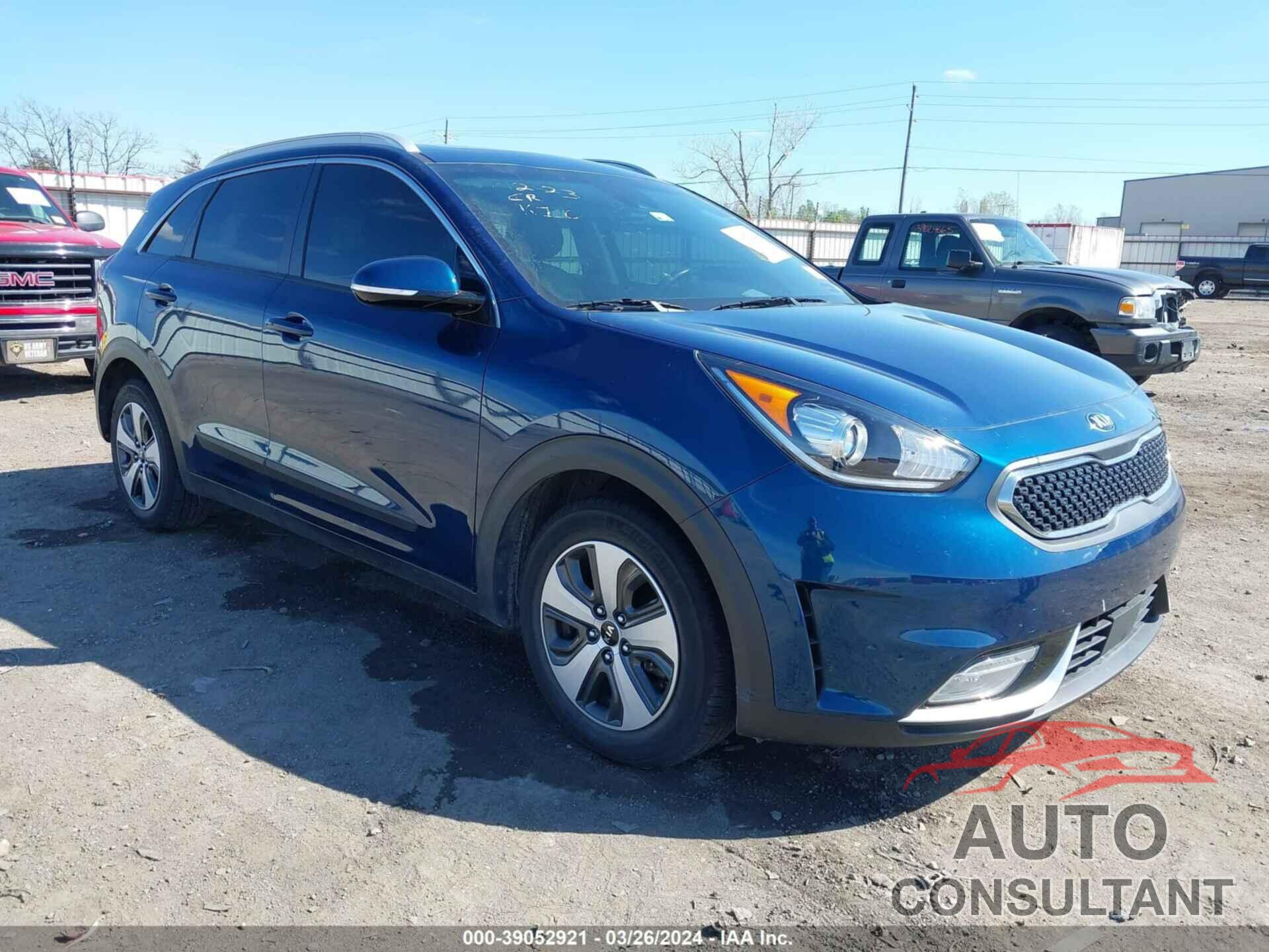 KIA NIRO 2017 - KNDCC3LC8H5052616