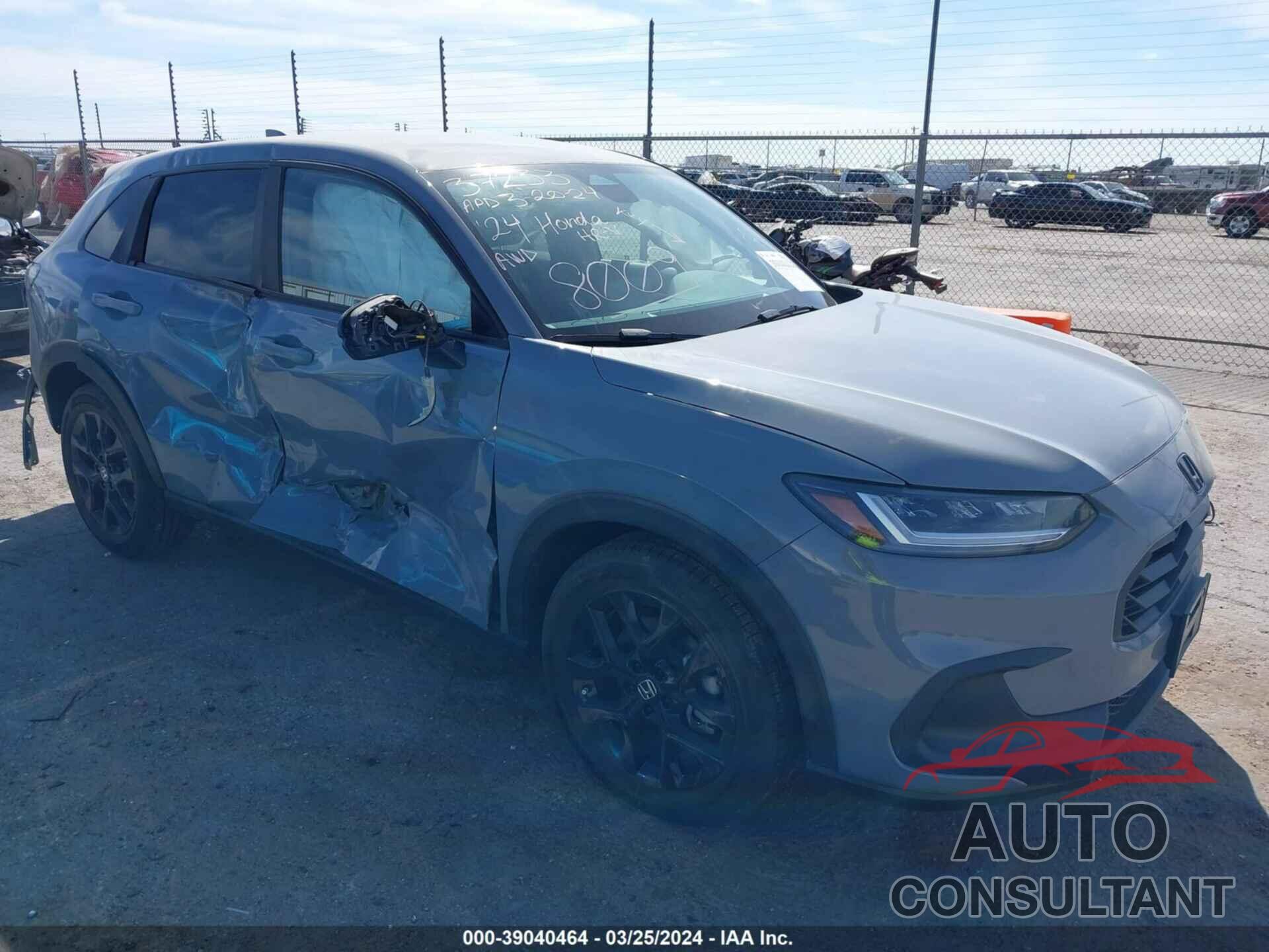 HONDA HR-V 2024 - 3CZRZ2H55RM718009