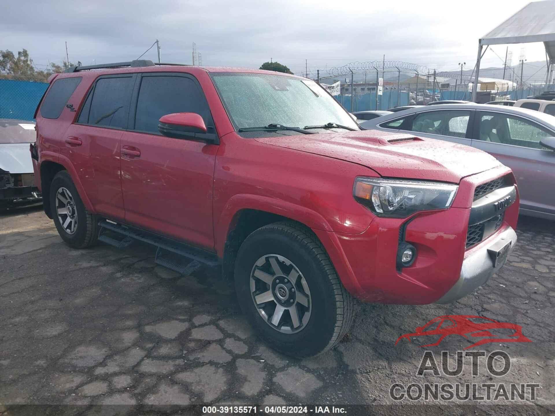 TOYOTA 4RUNNER 2022 - JTERU5JR5N6020489