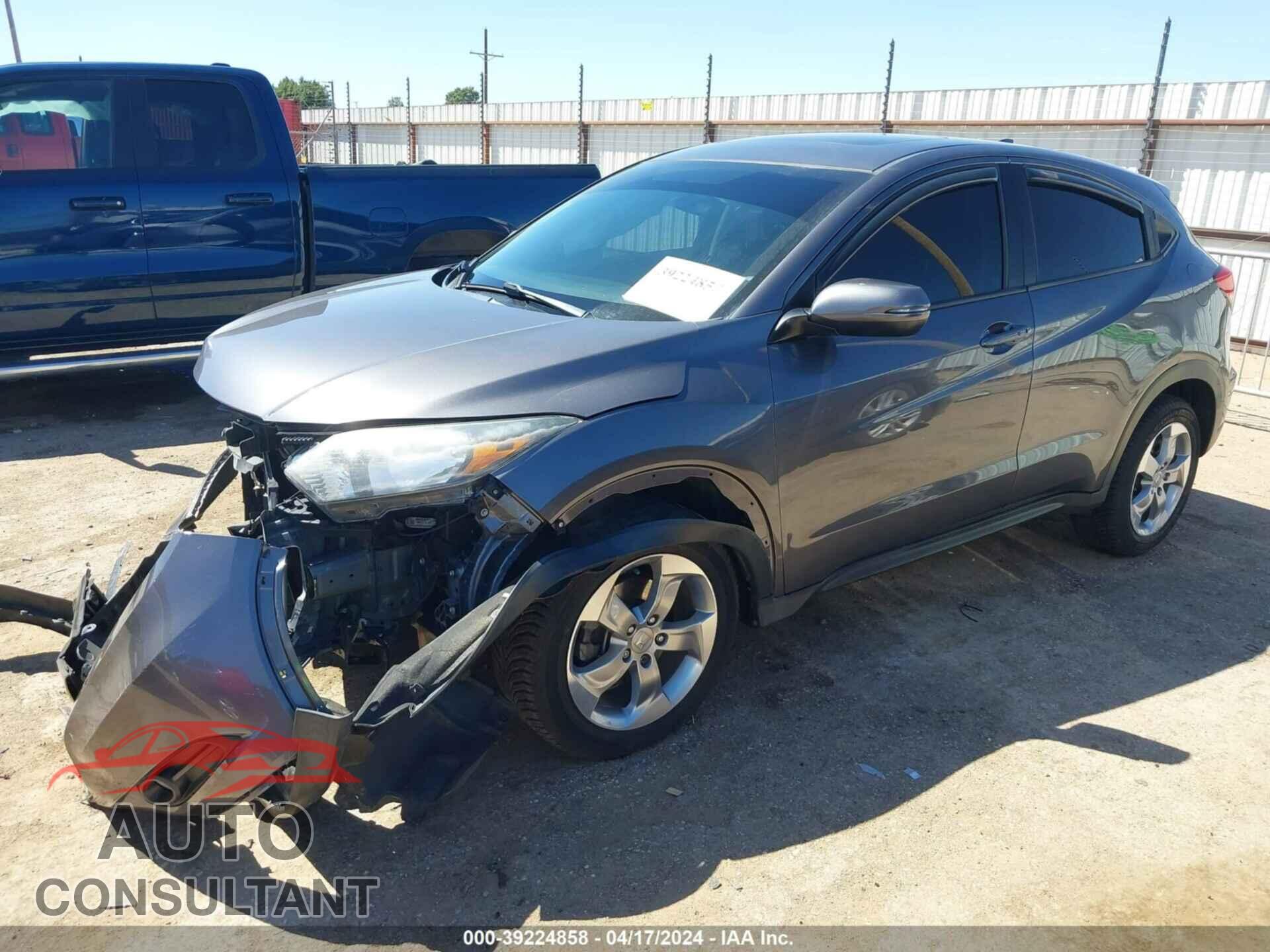 HONDA HR-V 2017 - 3CZRU6H54HM716255