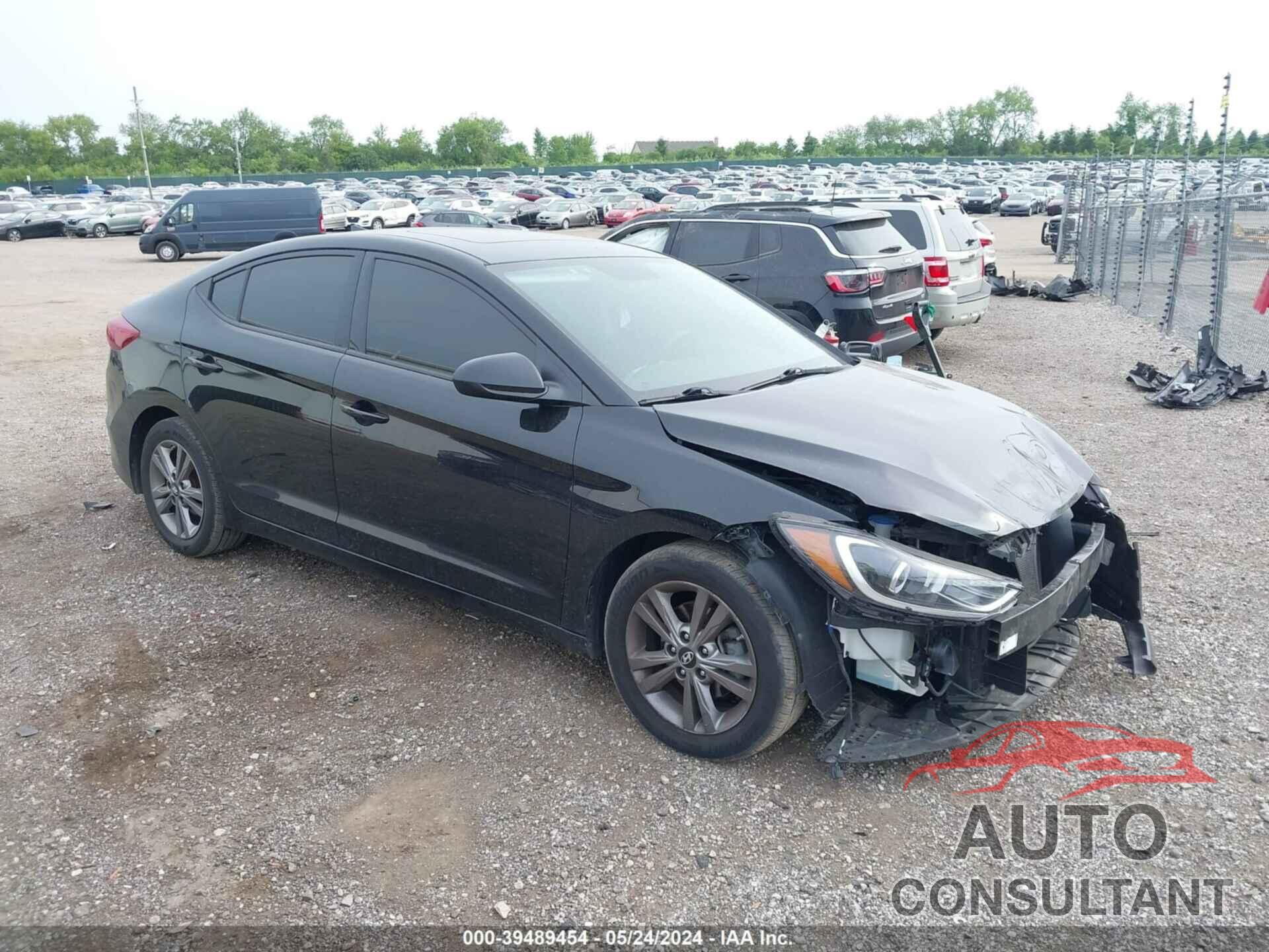 HYUNDAI ELANTRA 2018 - 5NPD84LF2JH223937