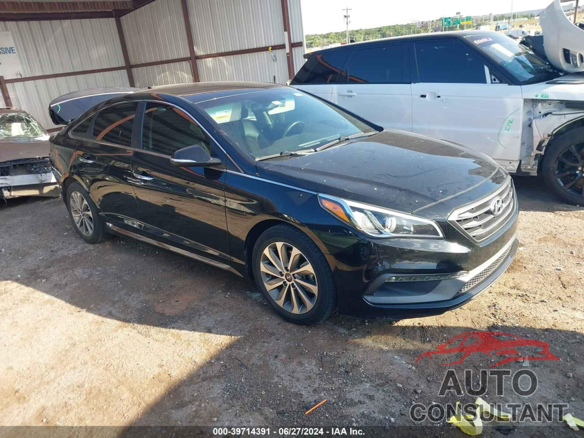 HYUNDAI SONATA 2016 - 5NPE34AF9GH337495