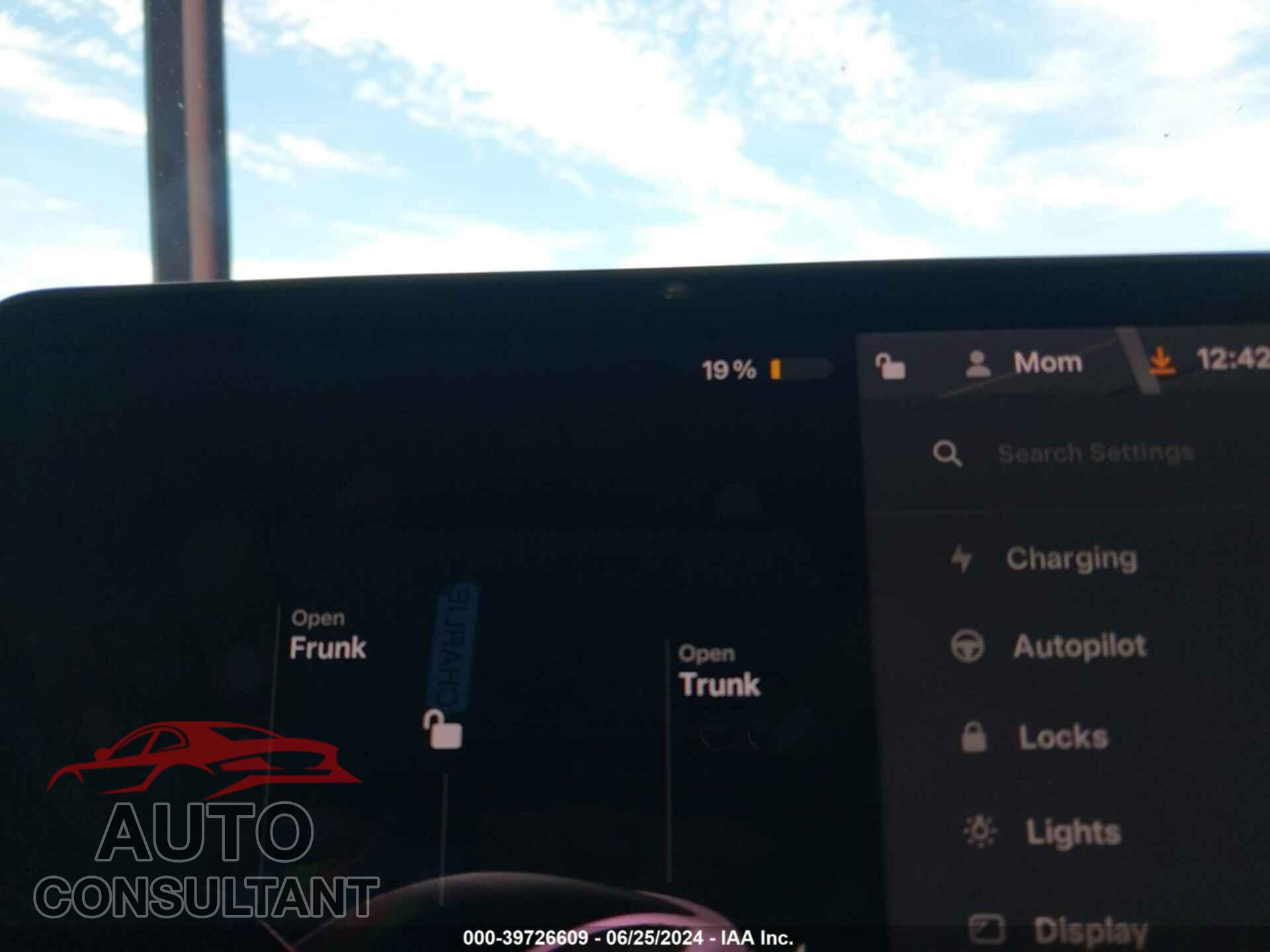 TESLA MODEL 3 2019 - 5YJ3E1EA9KF361933