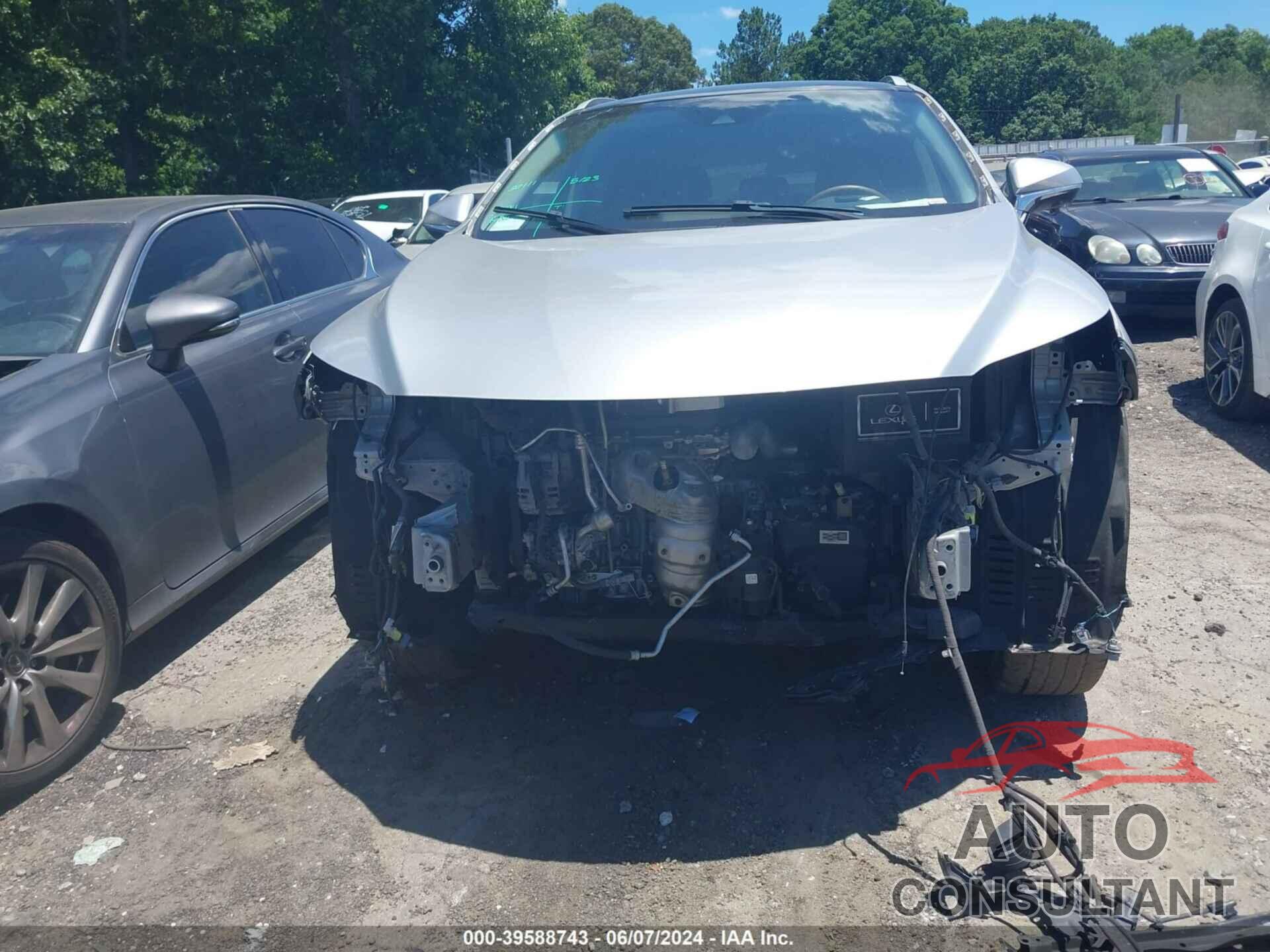 LEXUS RX 350 2016 - 2T2ZZMCA0GC029907