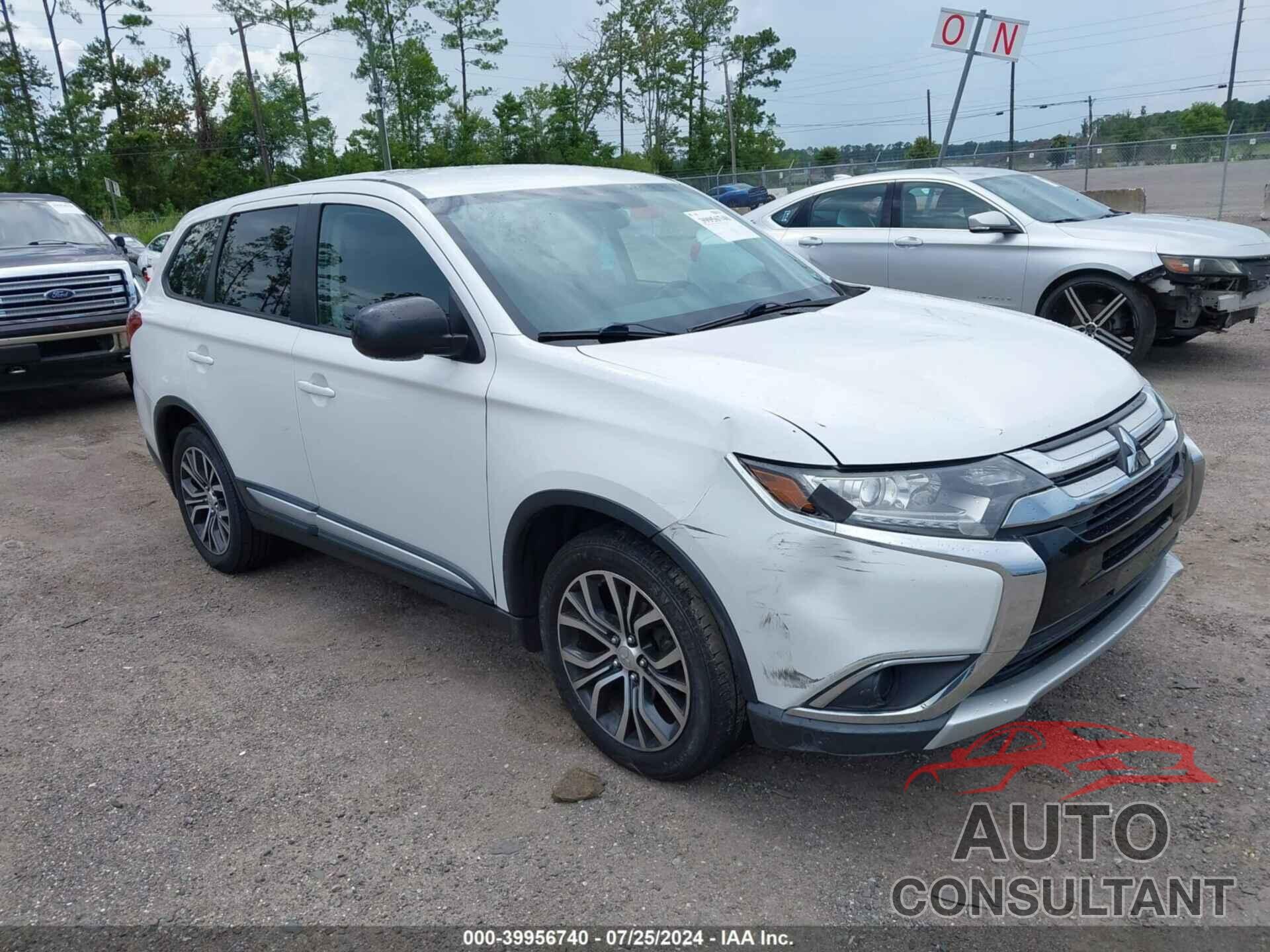 MITSUBISHI OUTLANDER 2016 - JA4AD2A30GZ019547