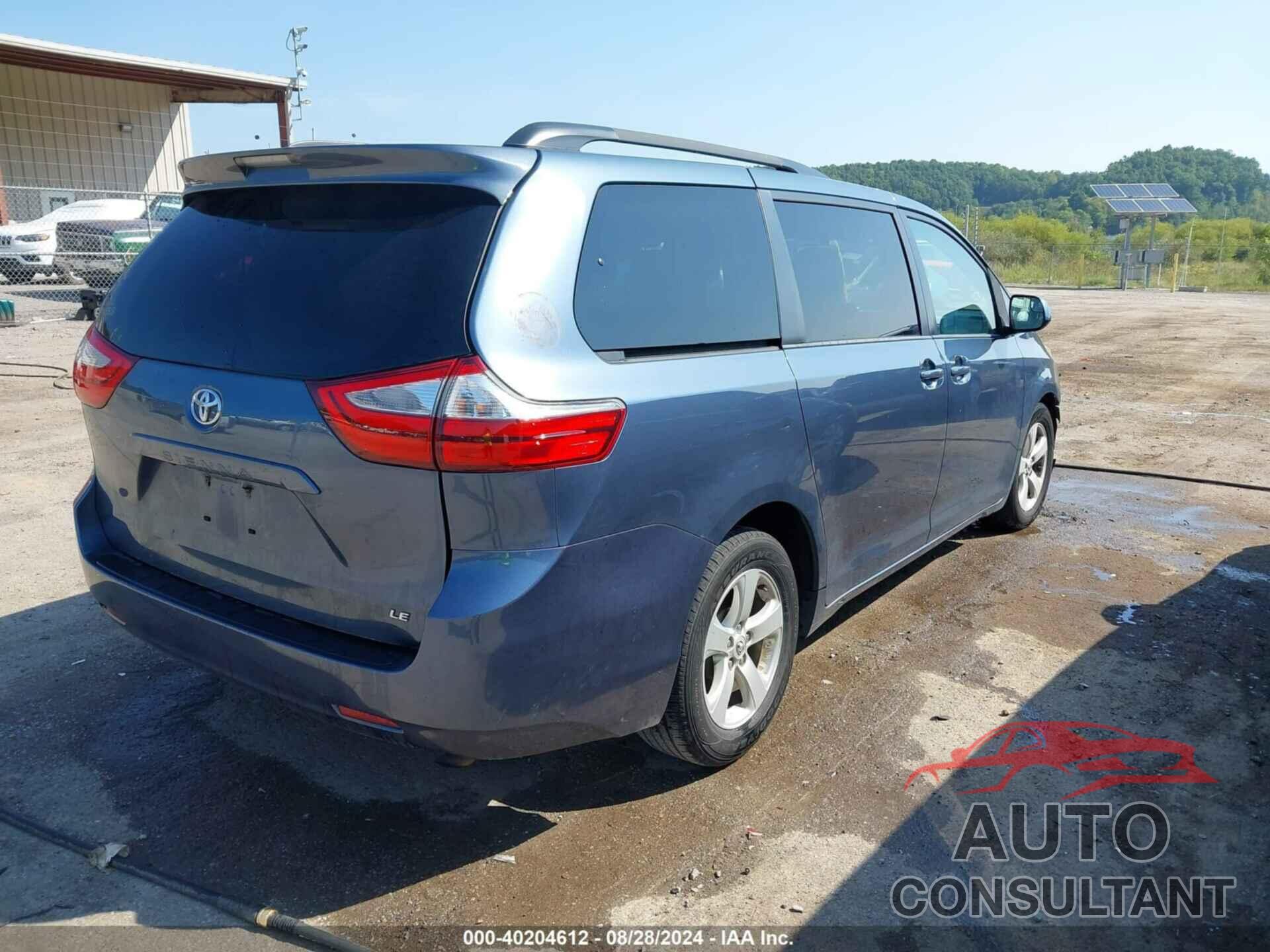TOYOTA SIENNA 2015 - 5TDKK3DC0FS667195