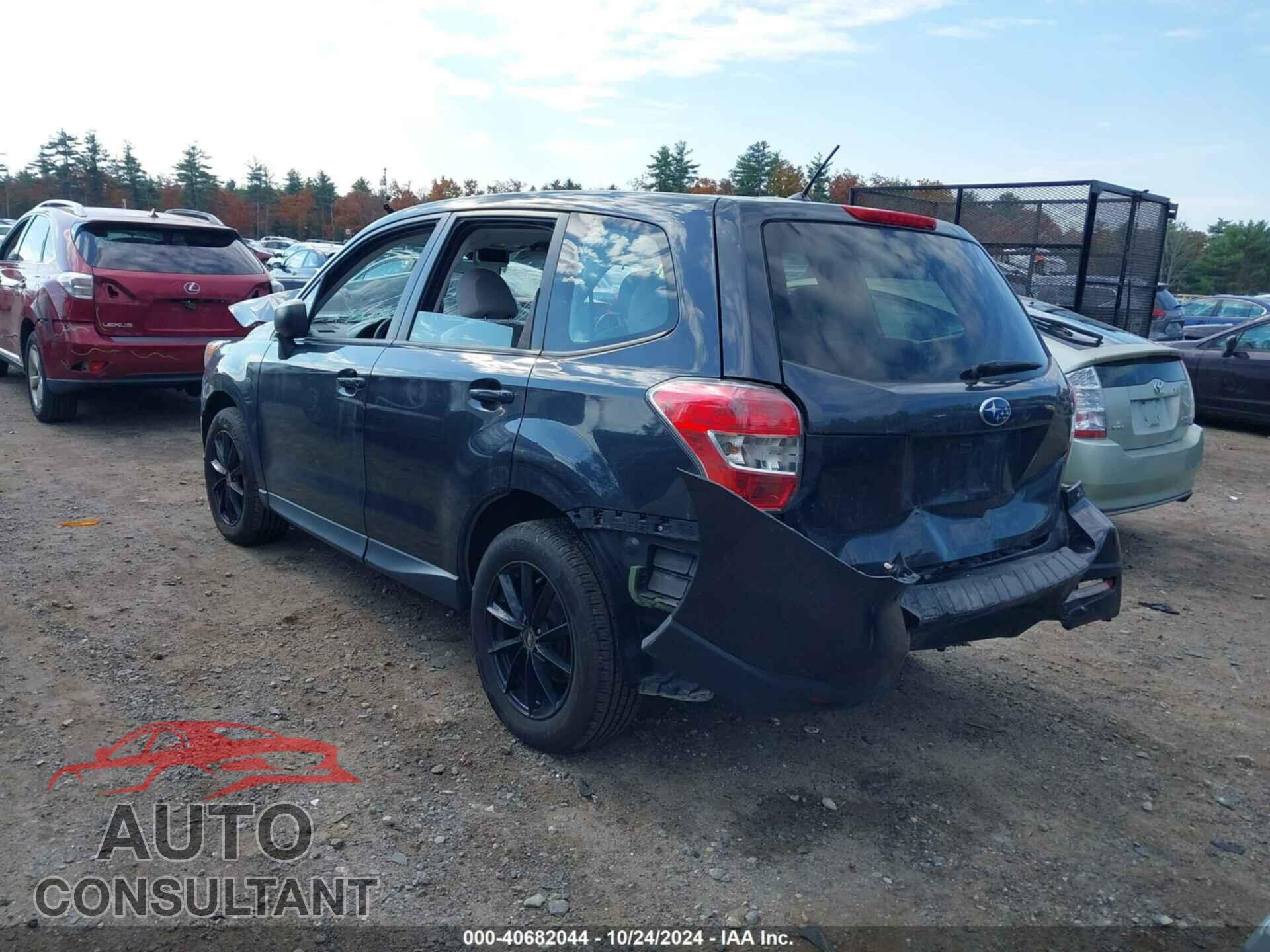 SUBARU FORESTER 2014 - JF2SJAAC0EH489529