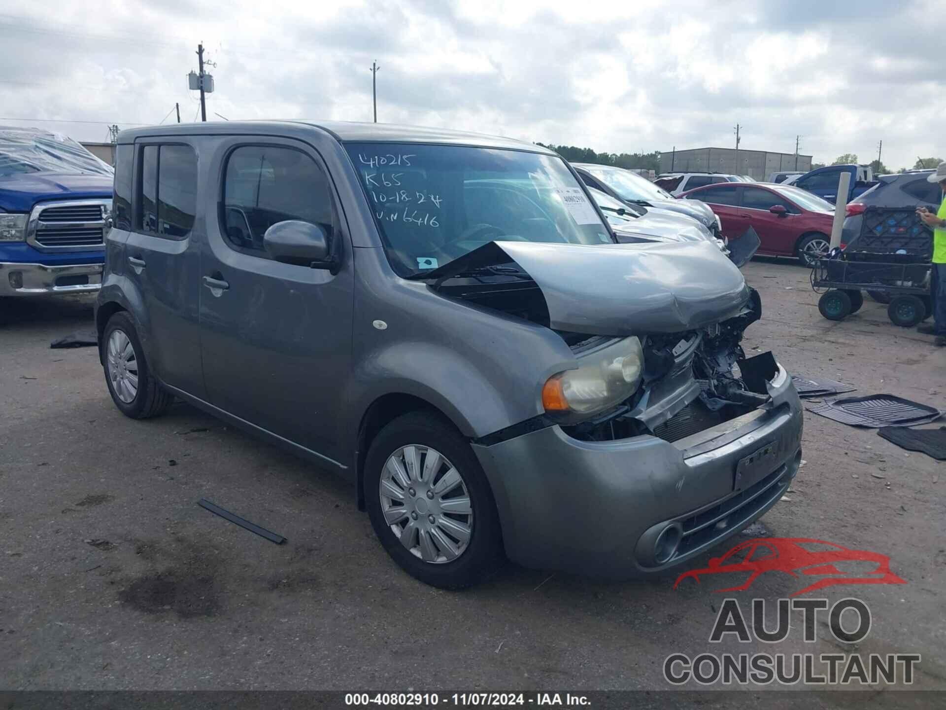 NISSAN CUBE 2009 - JN8AZ28R09T126416