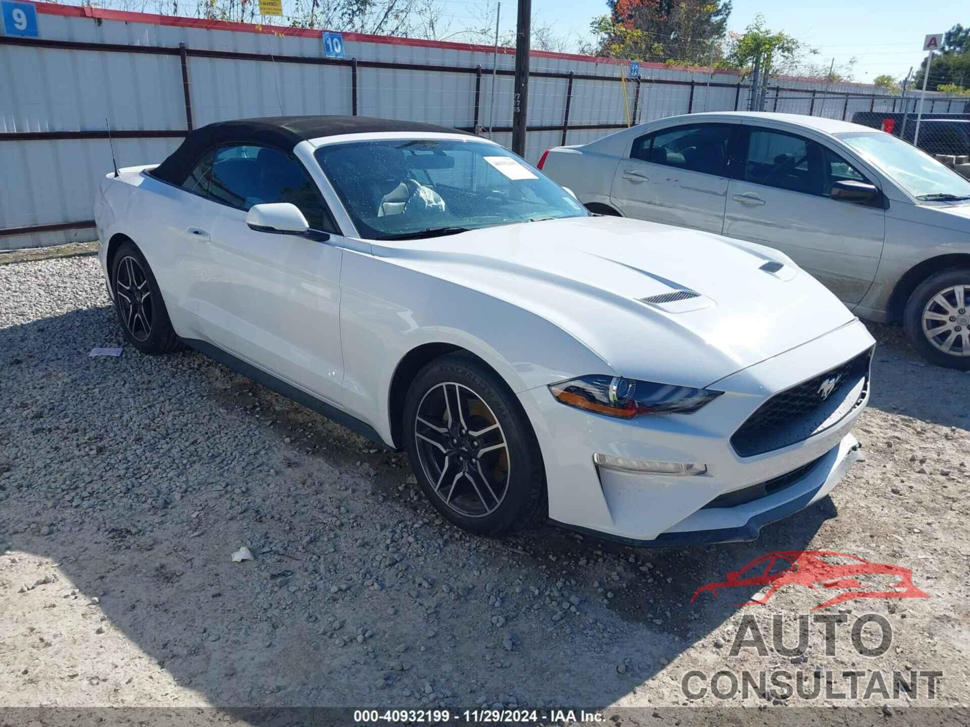 FORD MUSTANG 2018 - 1FATP8UHXJ5109499