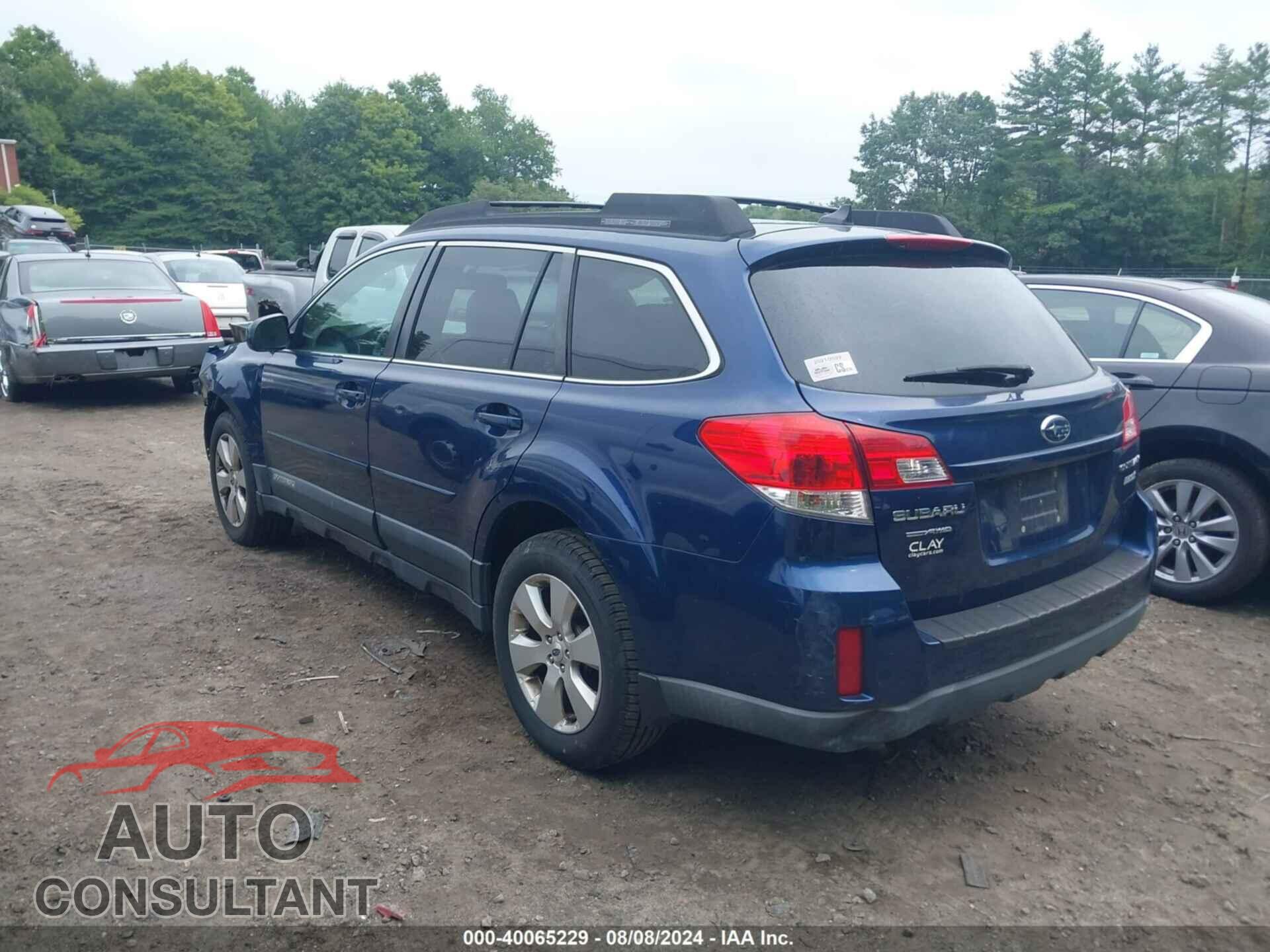 SUBARU OUTBACK 2011 - 4S4BRBLC7B3446739