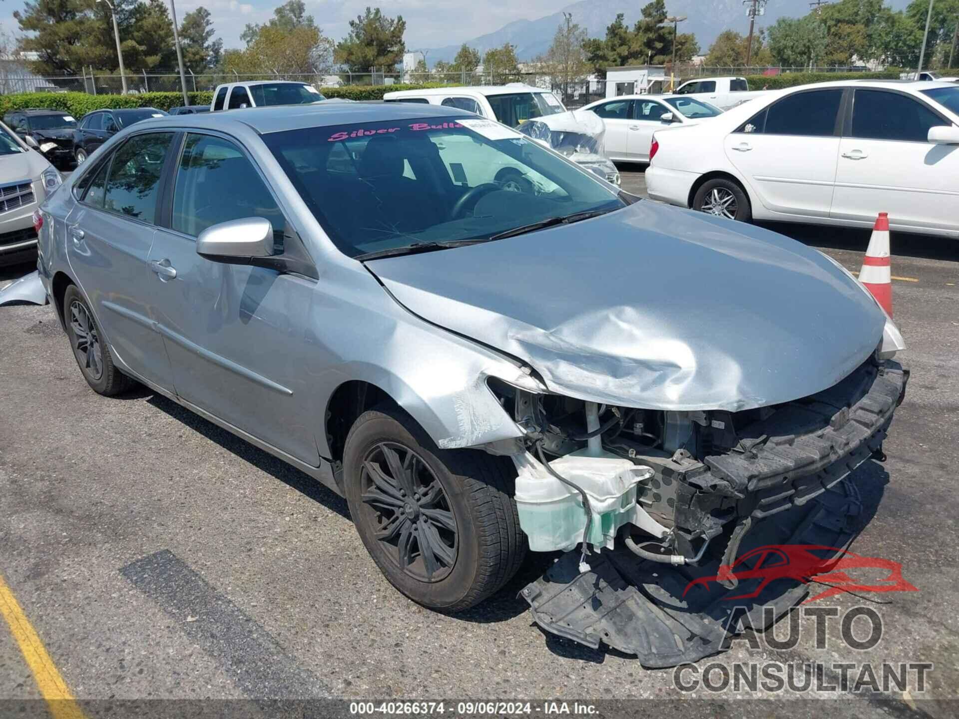 TOYOTA CAMRY 2017 - 4T1BF1FK9HU712187