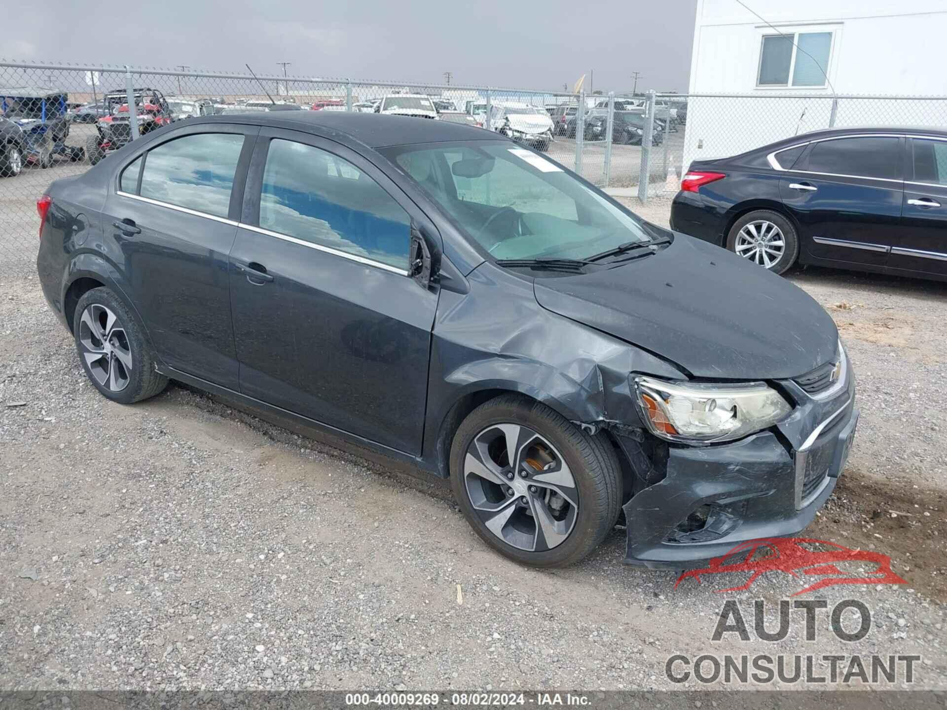 CHEVROLET SONIC 2017 - 1G1JF5SB5H4110991