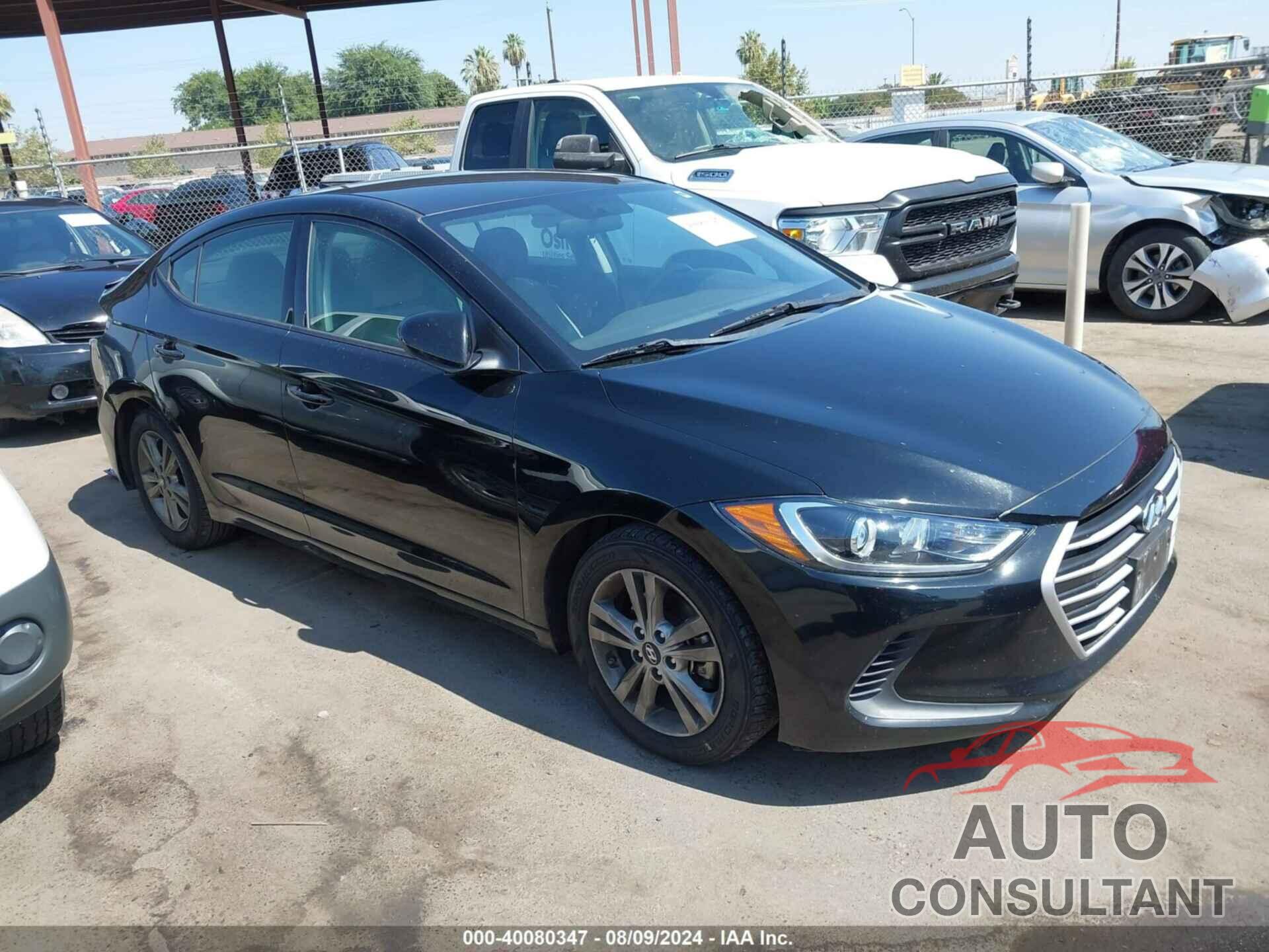 HYUNDAI ELANTRA 2017 - 5NPD84LF4HH046611