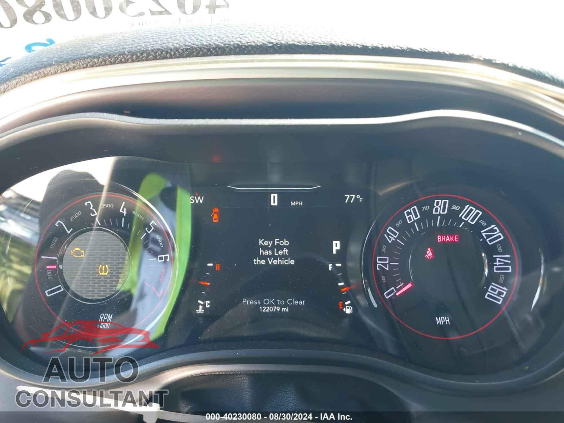 DODGE CHALLENGER 2019 - 2C3CDZAG4KH587372