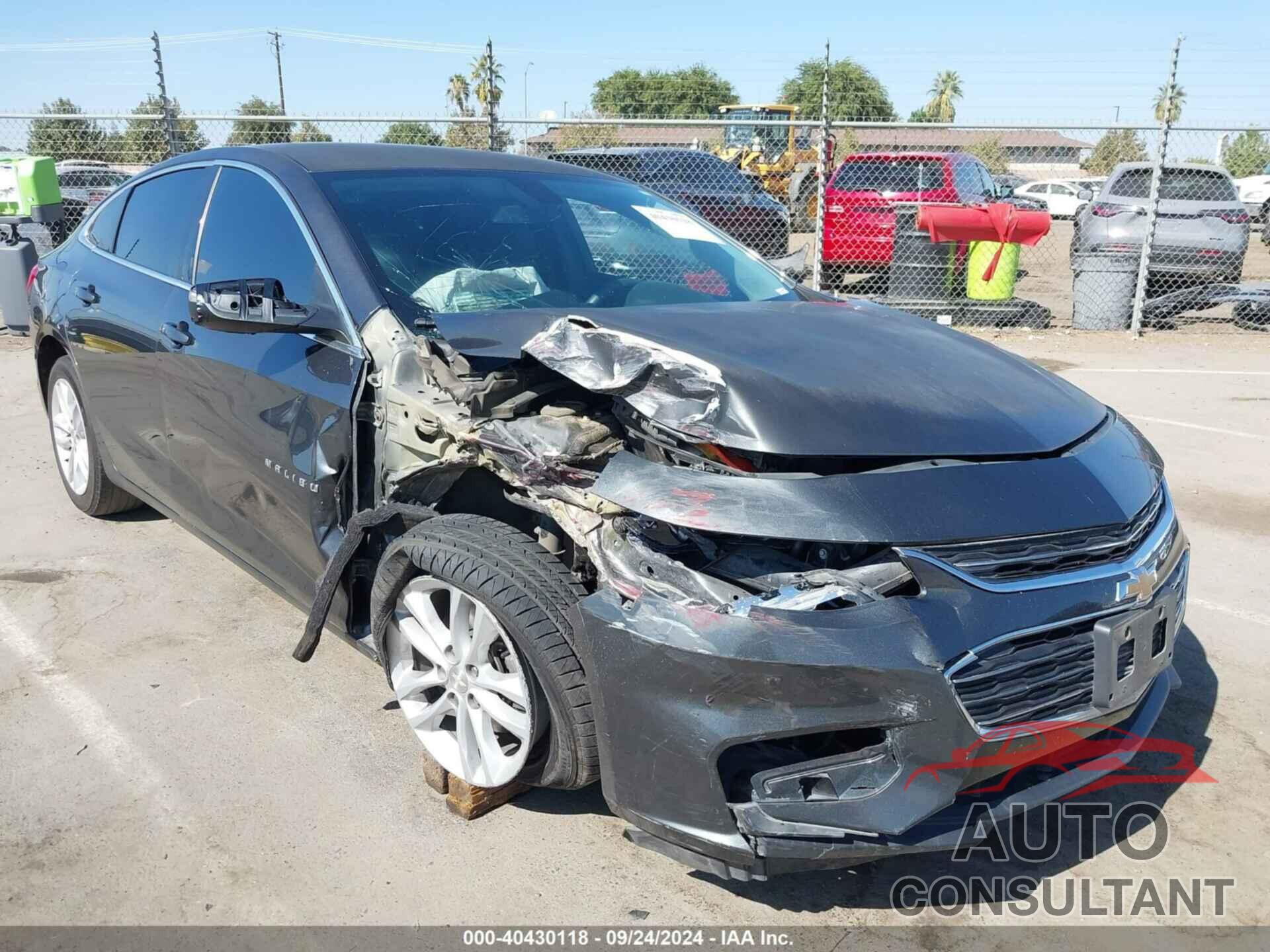 CHEVROLET MALIBU 2016 - 1G1ZE5ST4GF237426
