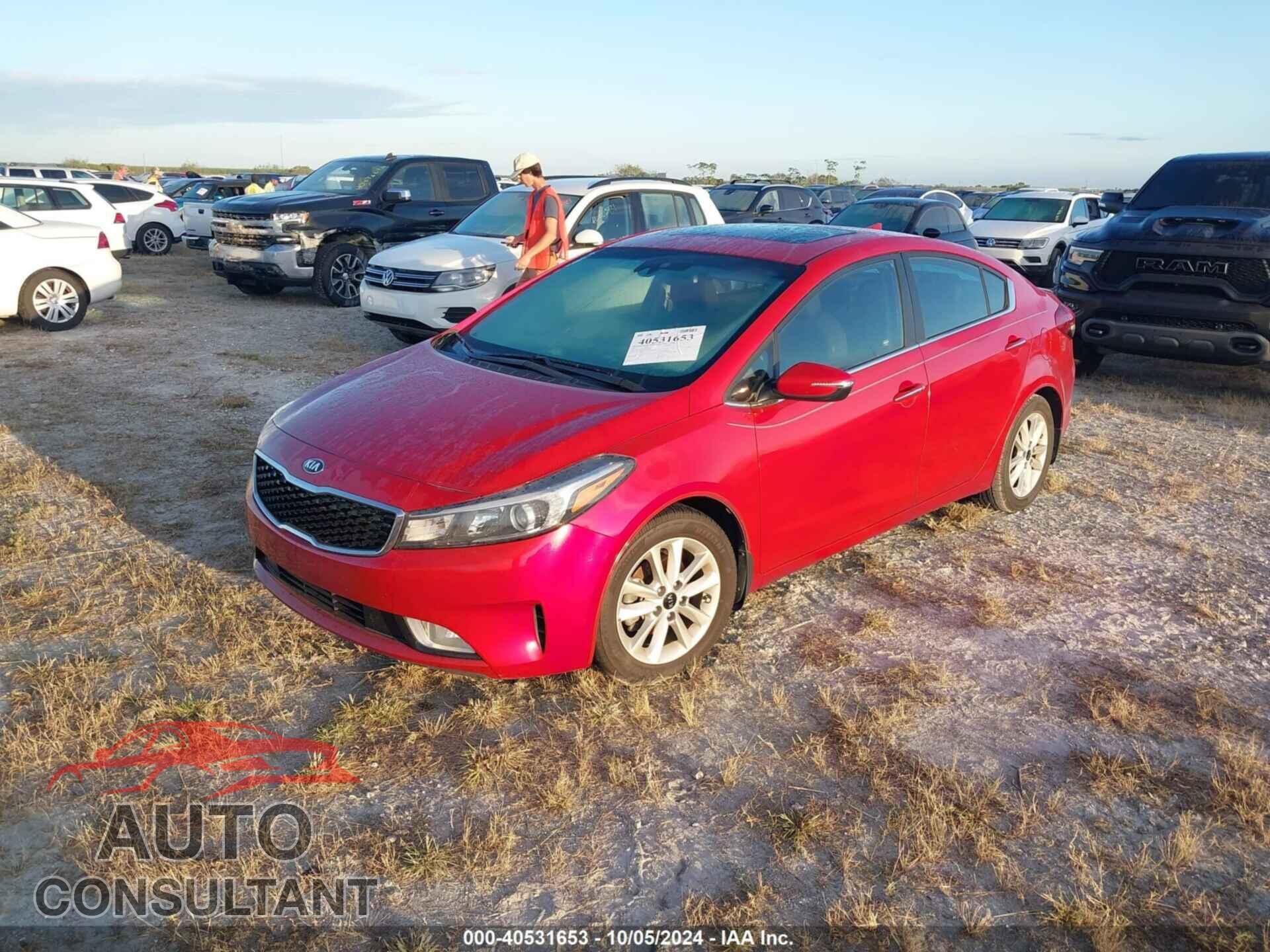 KIA FORTE 2017 - 3KPFL4A75HE062016