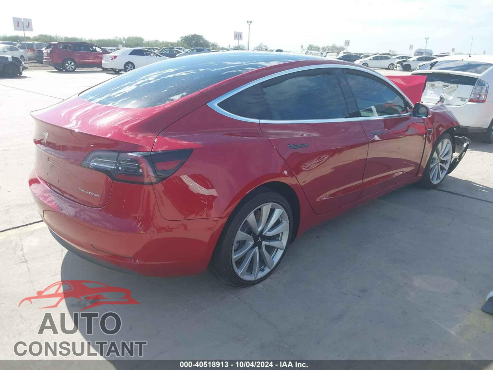 TESLA MODEL 3 2018 - 5YJ3E1EB4JF100751