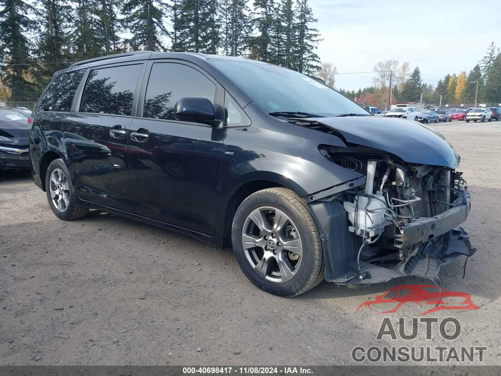 TOYOTA SIENNA 2020 - 5TDEZ3DC2LS251377