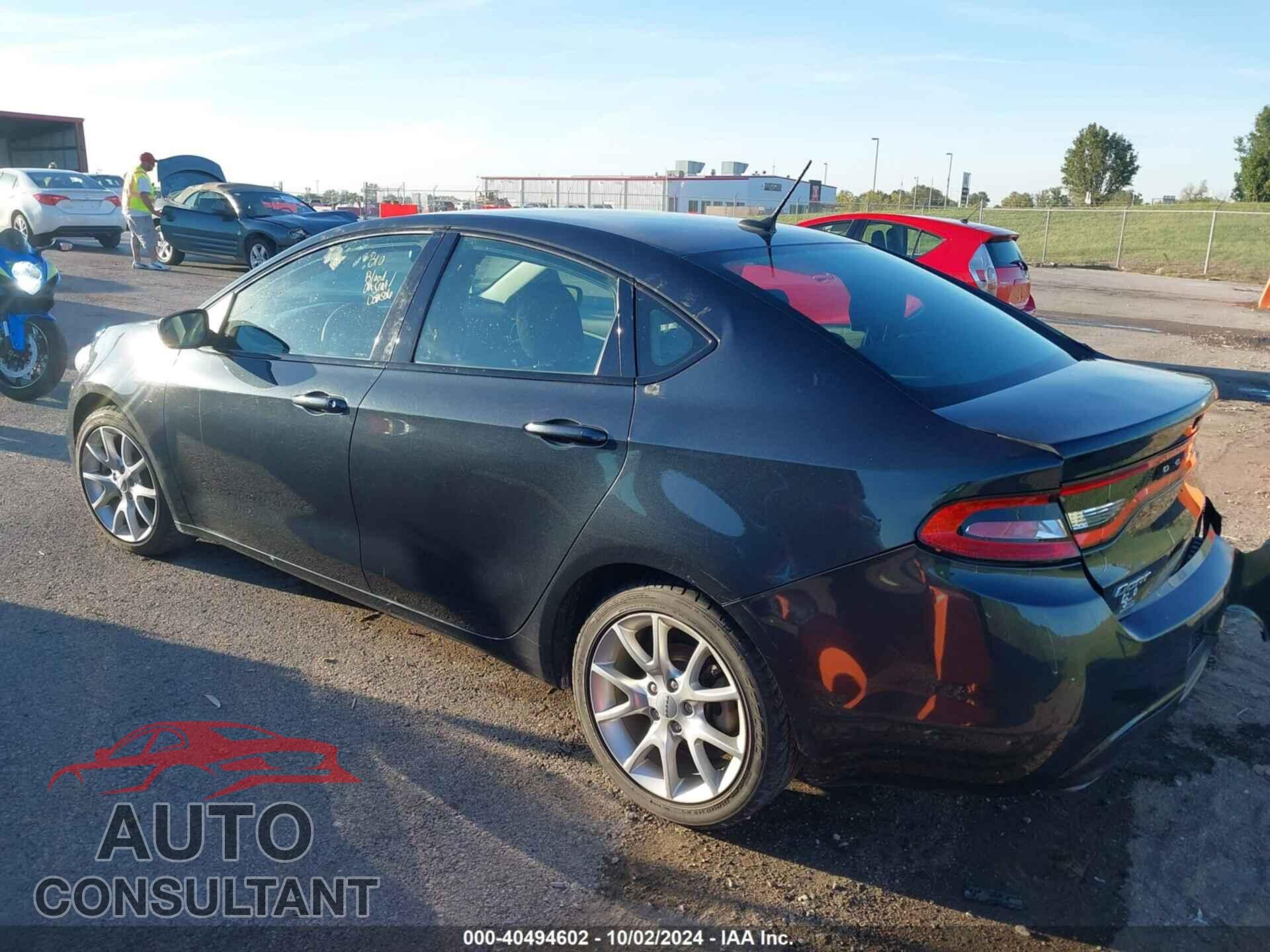 DODGE DART 2013 - 1C3CDFBA7DD289536